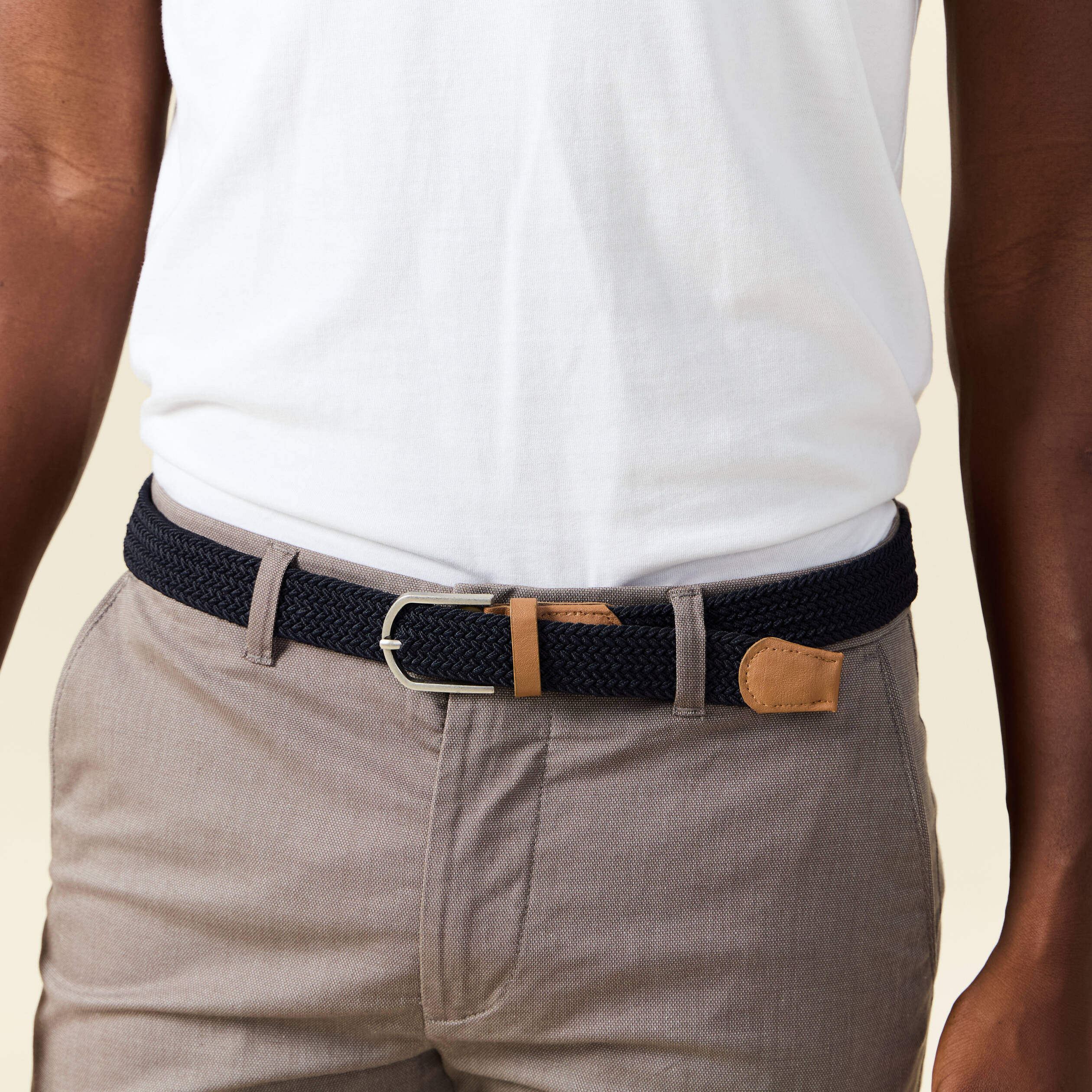 pantalon chino straight taupe homme Pantalon chino straight taupe homme