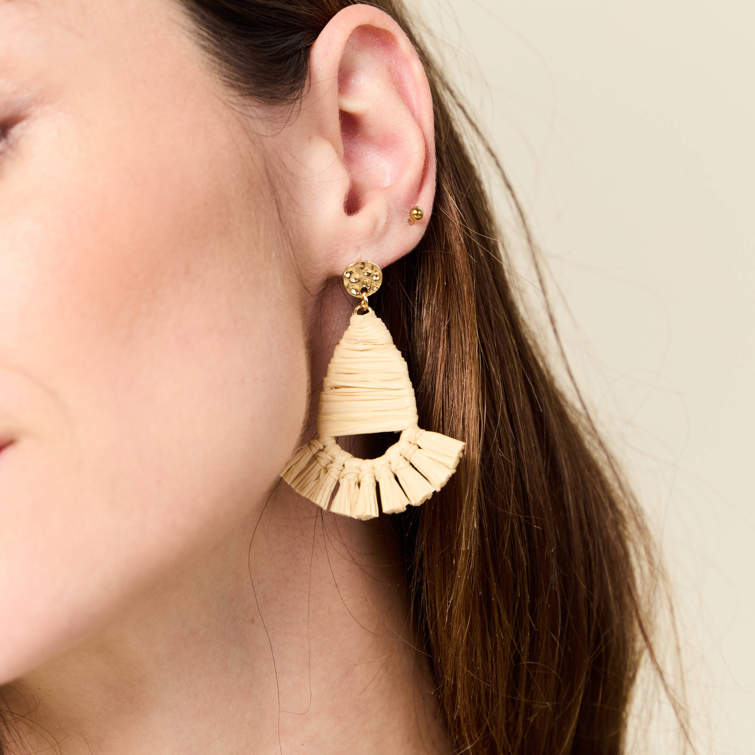 boucles doreilles pendantes sable femme Boucles d'oreilles pendantes sable femme