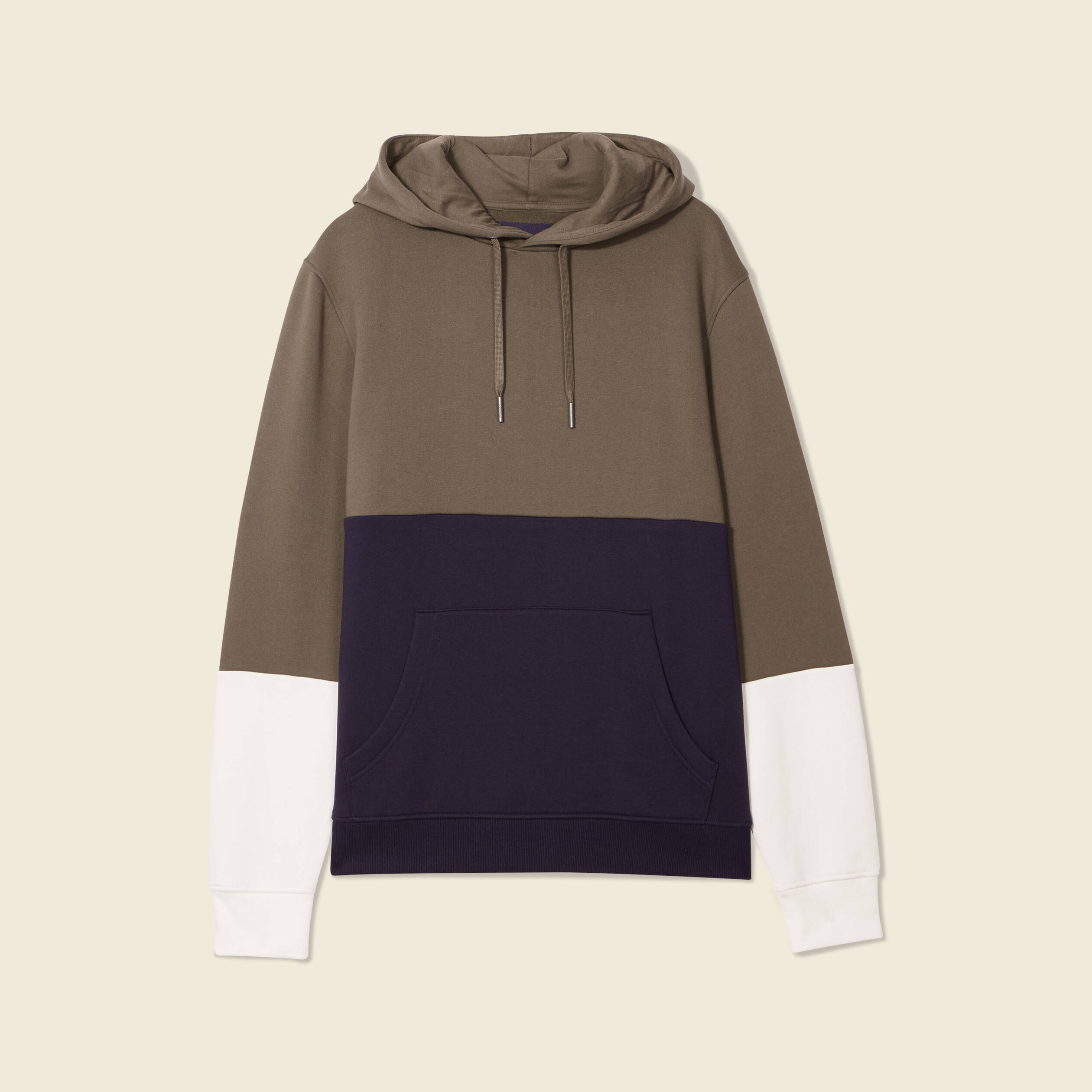 sweat a capuche taupe homme Sweat à capuche taupe homme