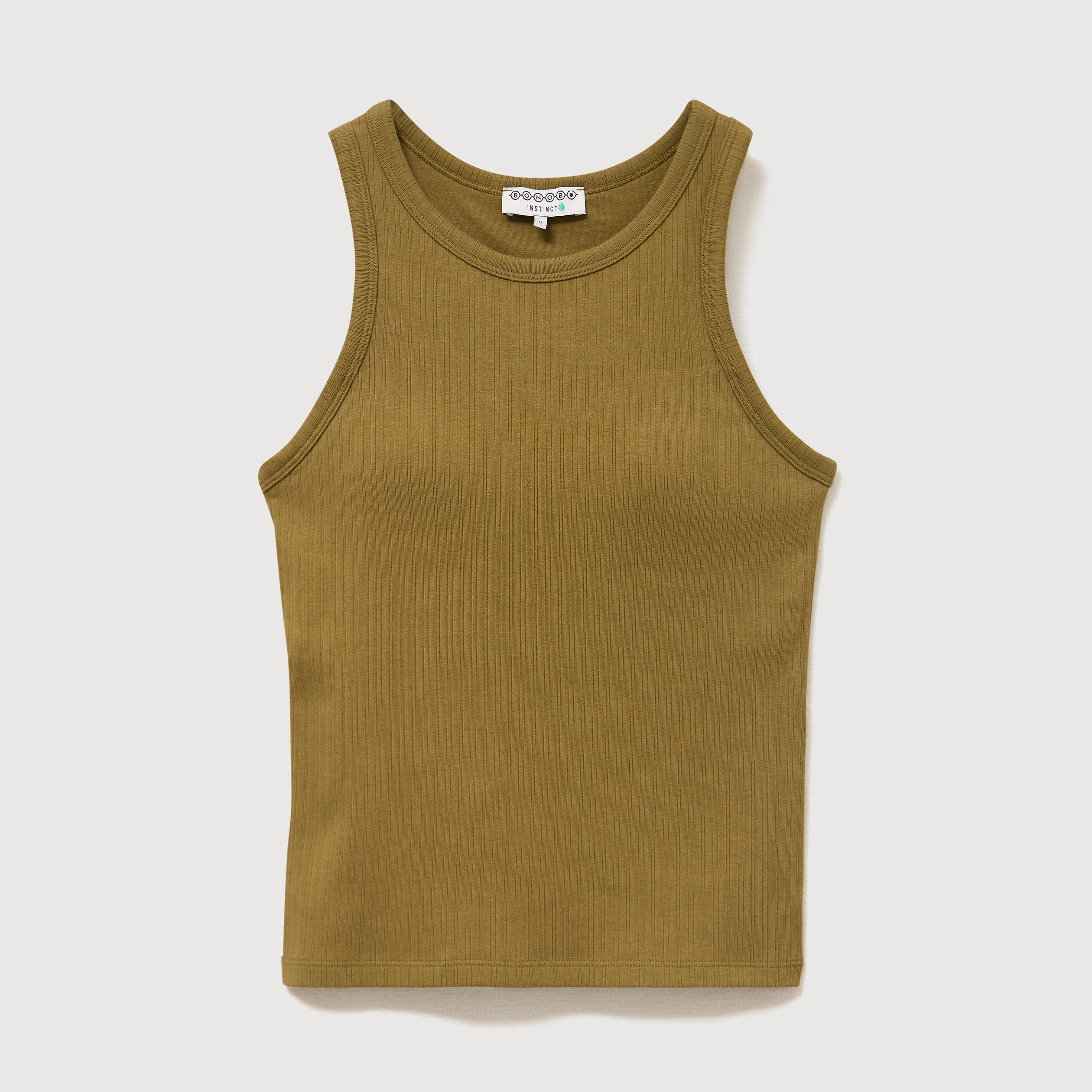 D&eacute;bardeur 2 en 1 avec brassi&egrave;re int&eacute;gr&eacute;e vert kaki femme