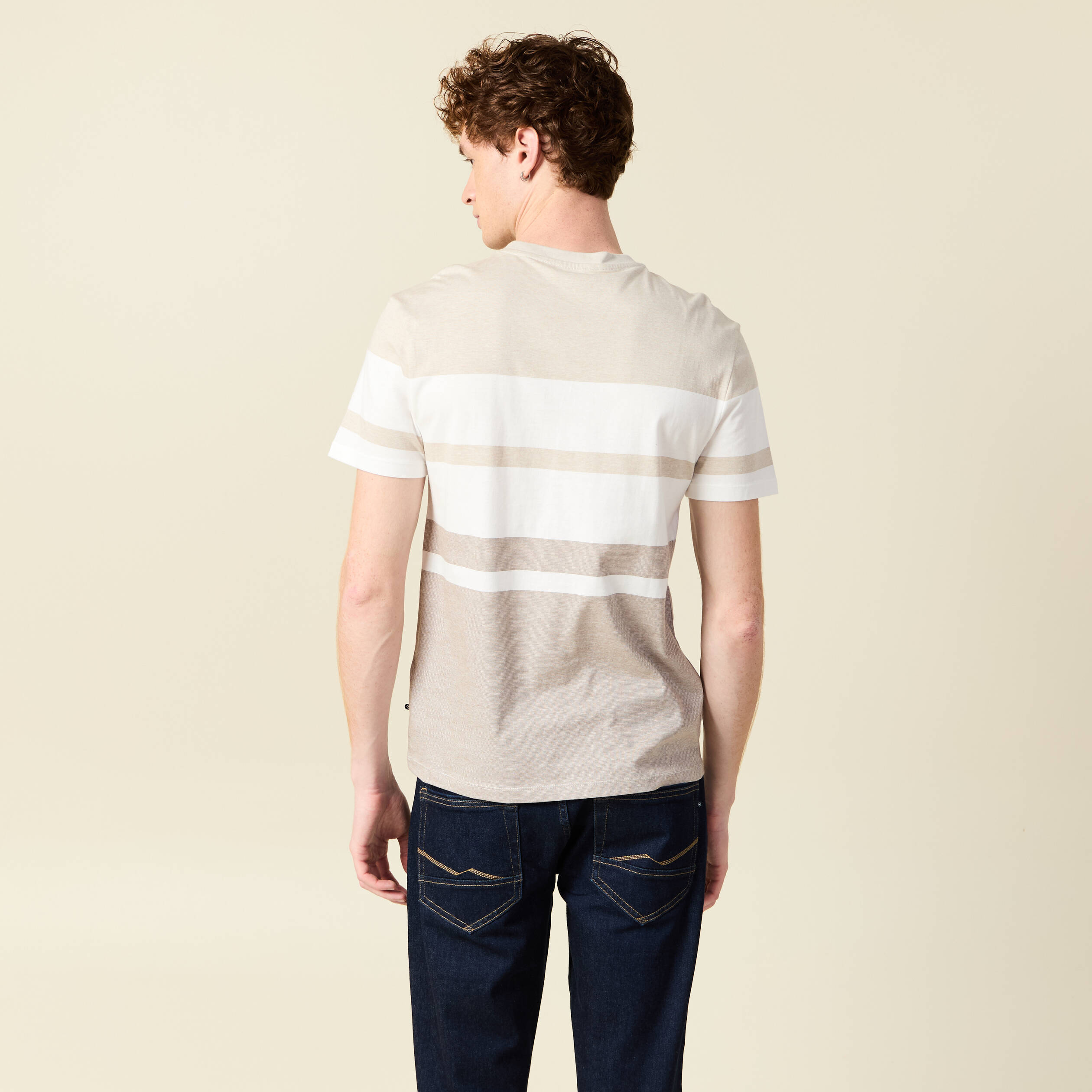 t shirt manches courtes gris homme T-shirt manches courtes gris homme