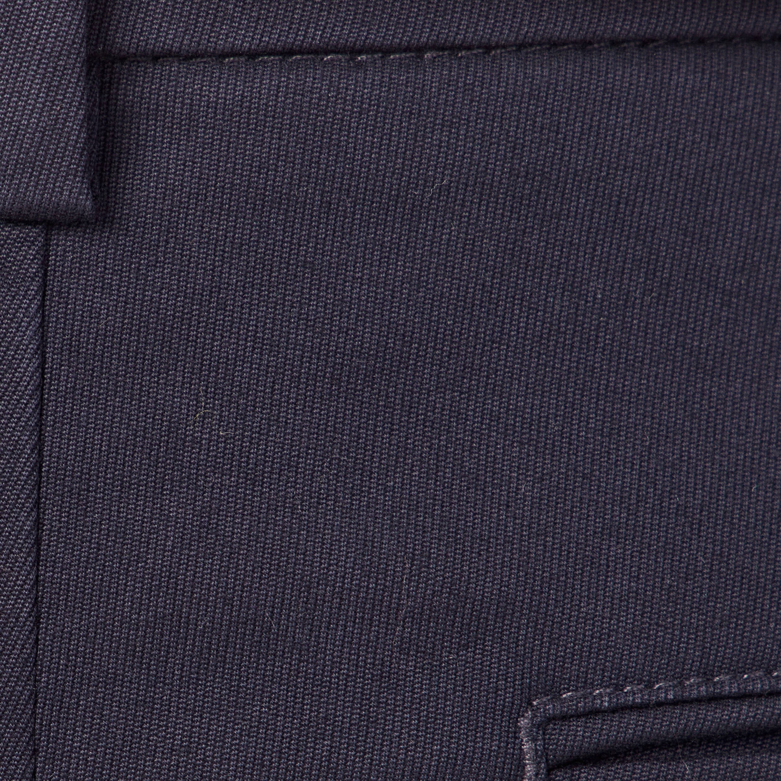 Pantalon chino 7/8&egrave;me bleu marine homme