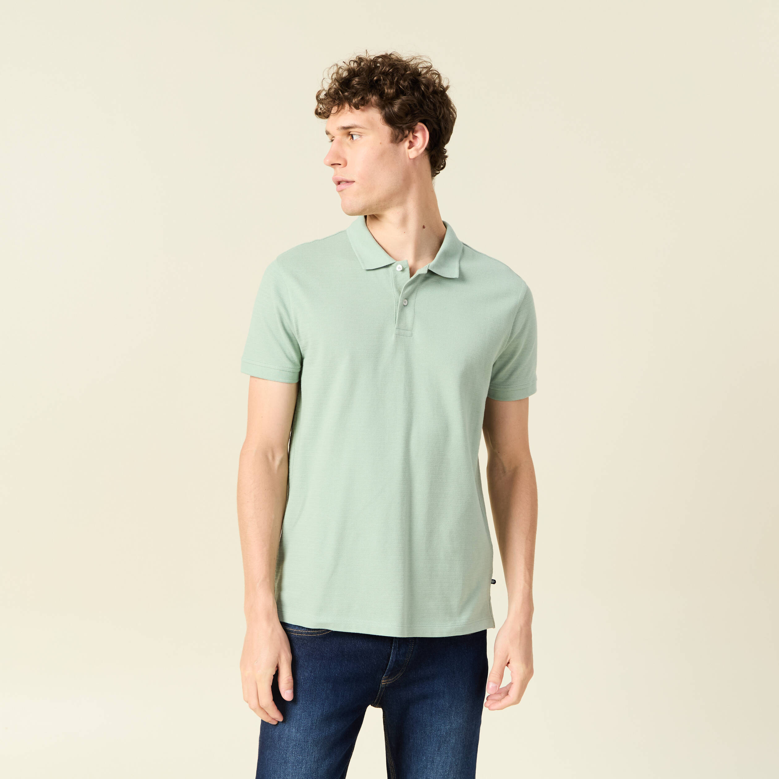 polo eco responsable vert homme Polo éco-responsable vert homme