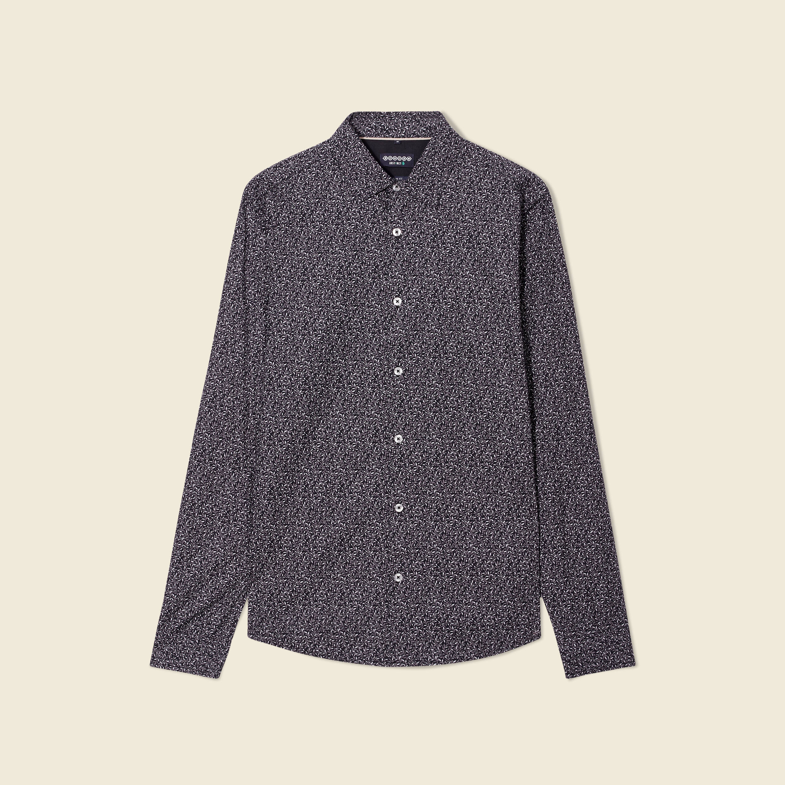 Chemise éco-responsable noir homme