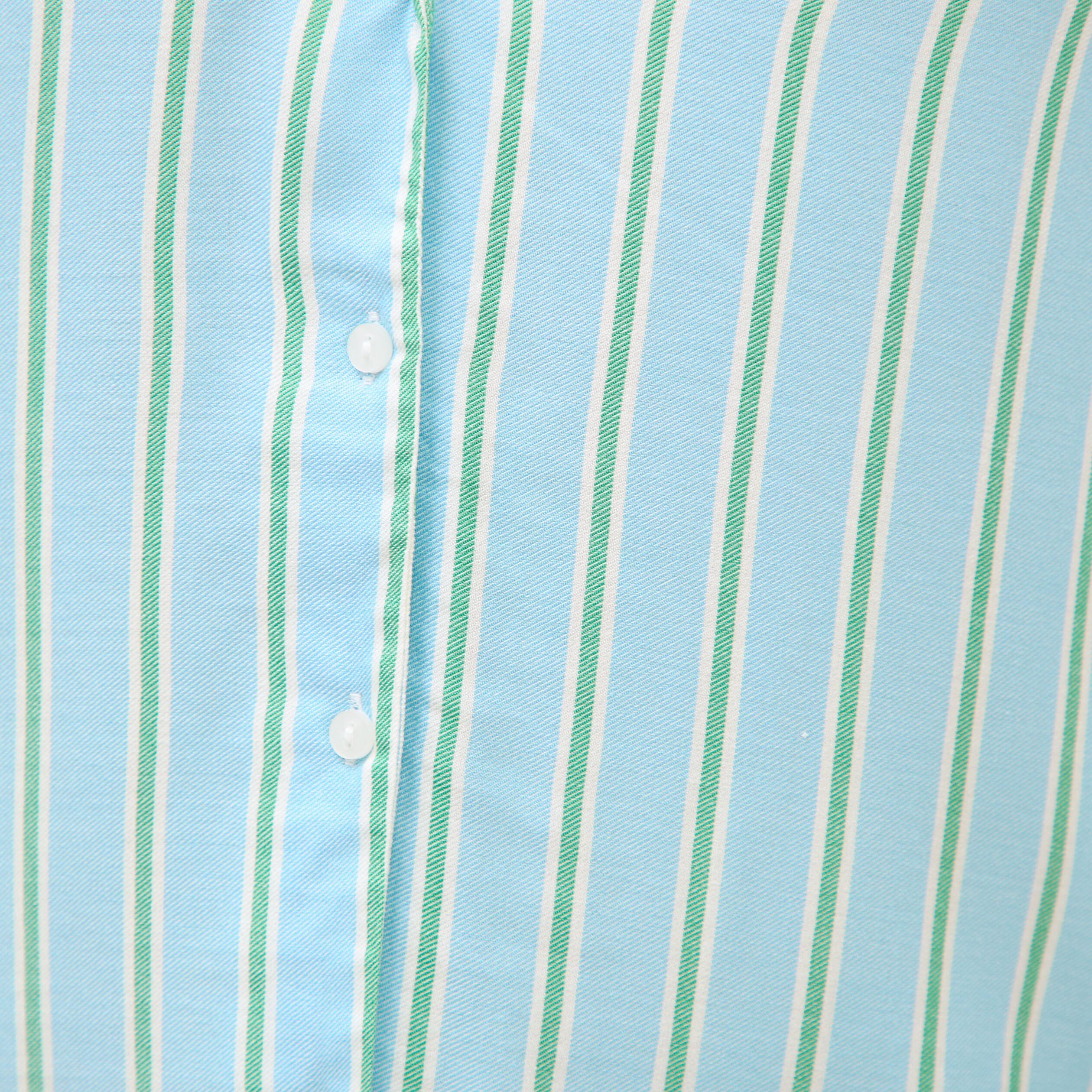 Chemise manches 3/4 bleu clair femme