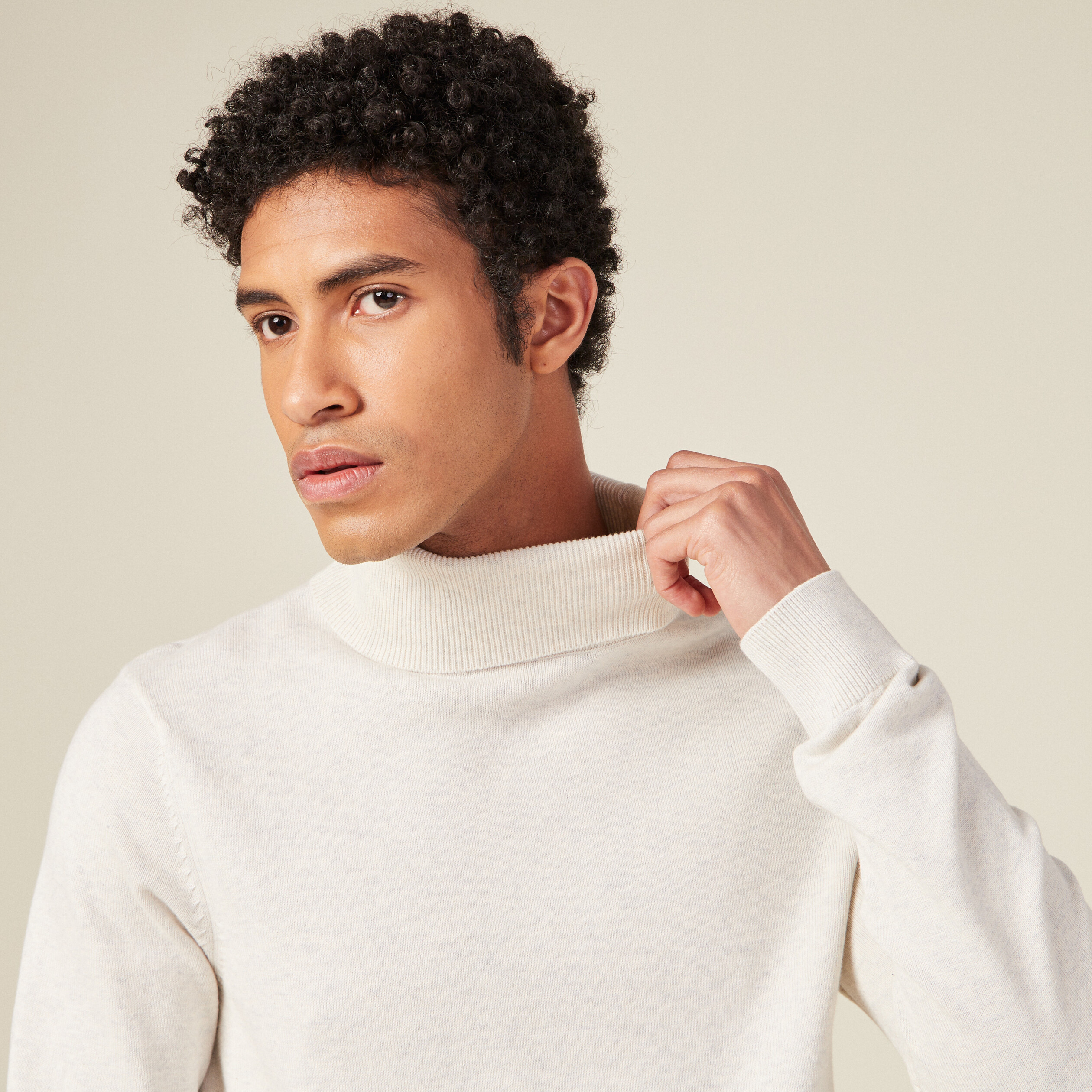 pull manches longues ecru homme Pull manches longues ecru homme