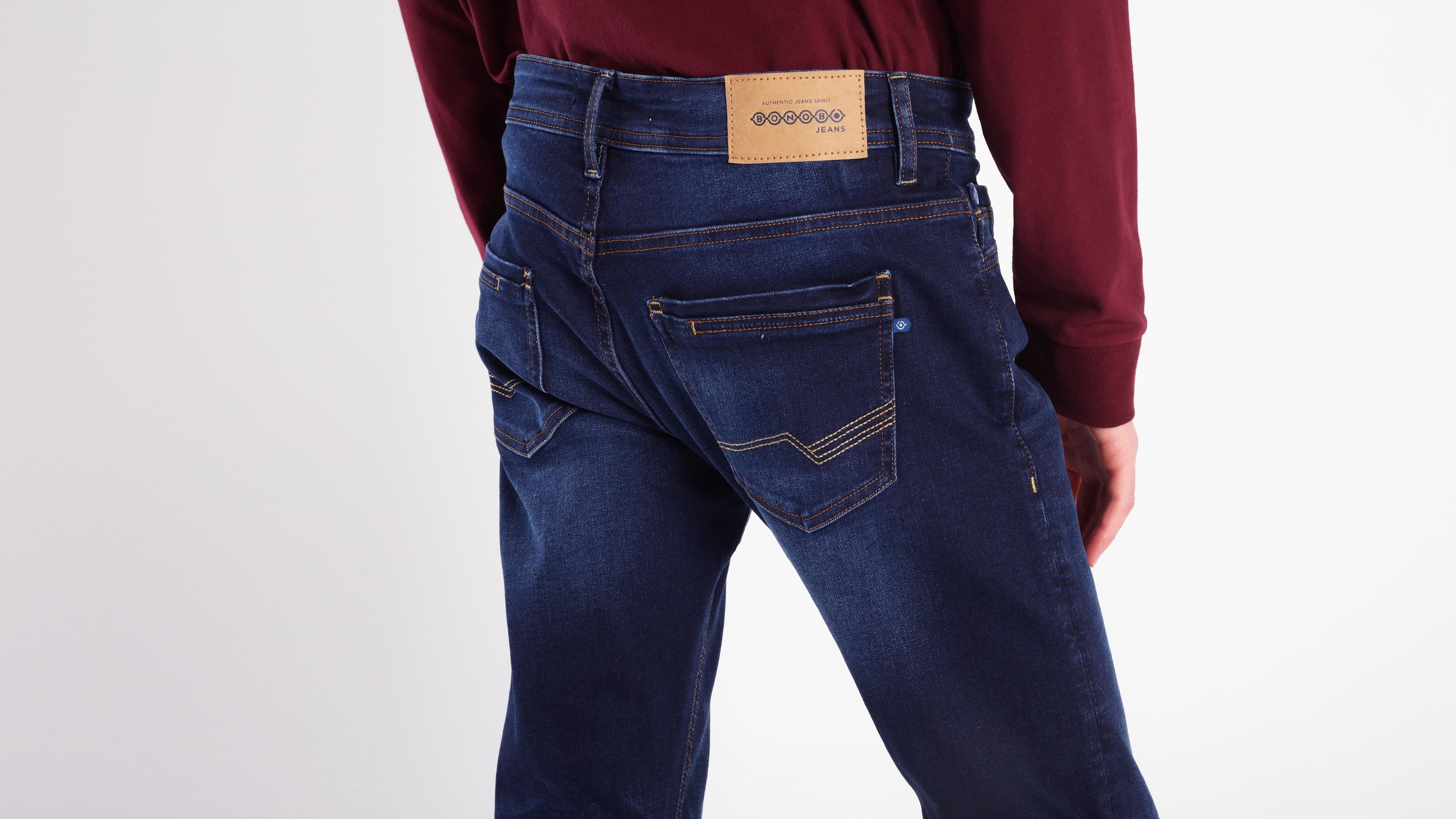 Jeans slim crinkle Instinct denim brut homme