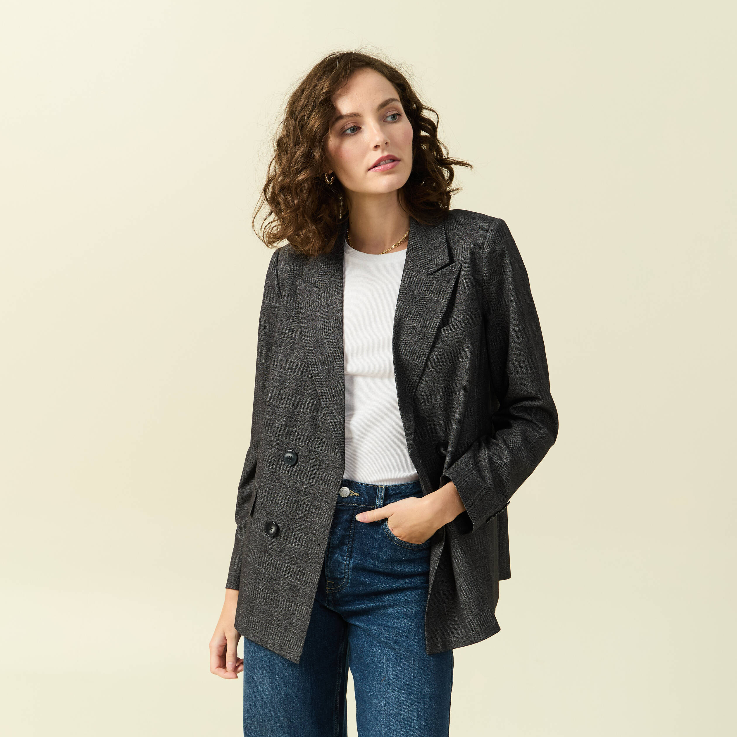 Veste À Manches Longues Zippée Complète Callaway Femme NOIR