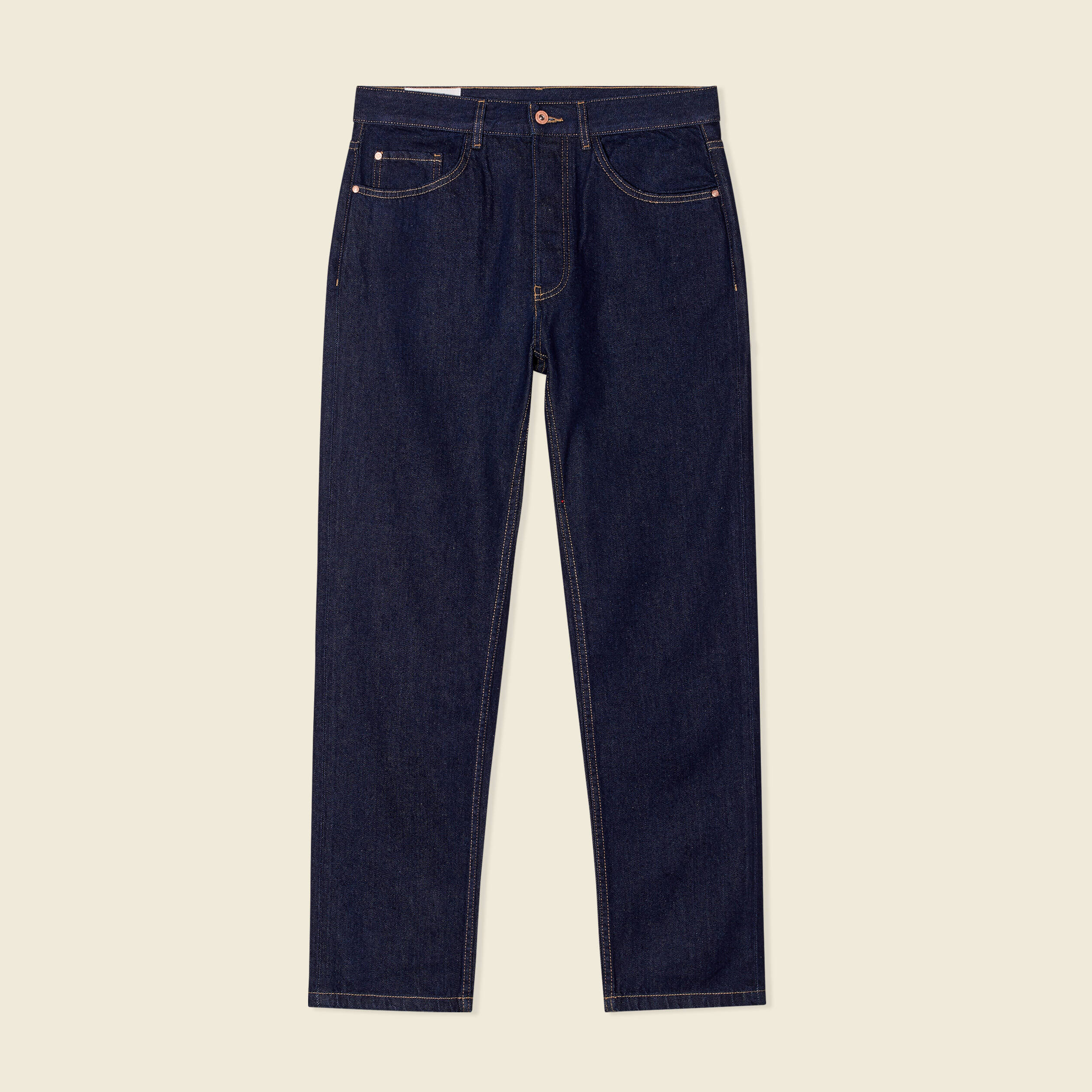jeans regular tapered denim brut clean homme Jeans regular tapered denim brut clean homme