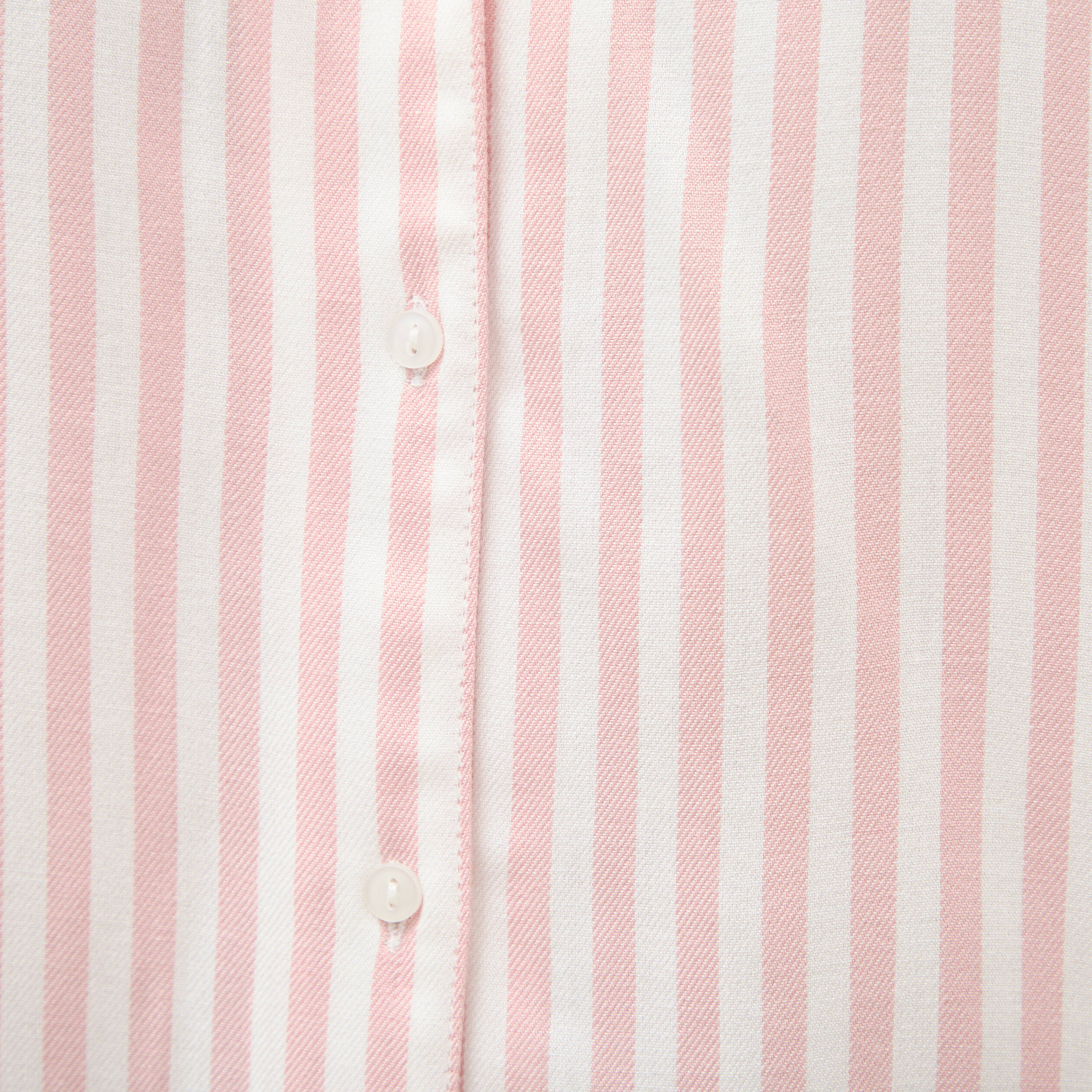 Chemise manches 3/4 rose pastel femme