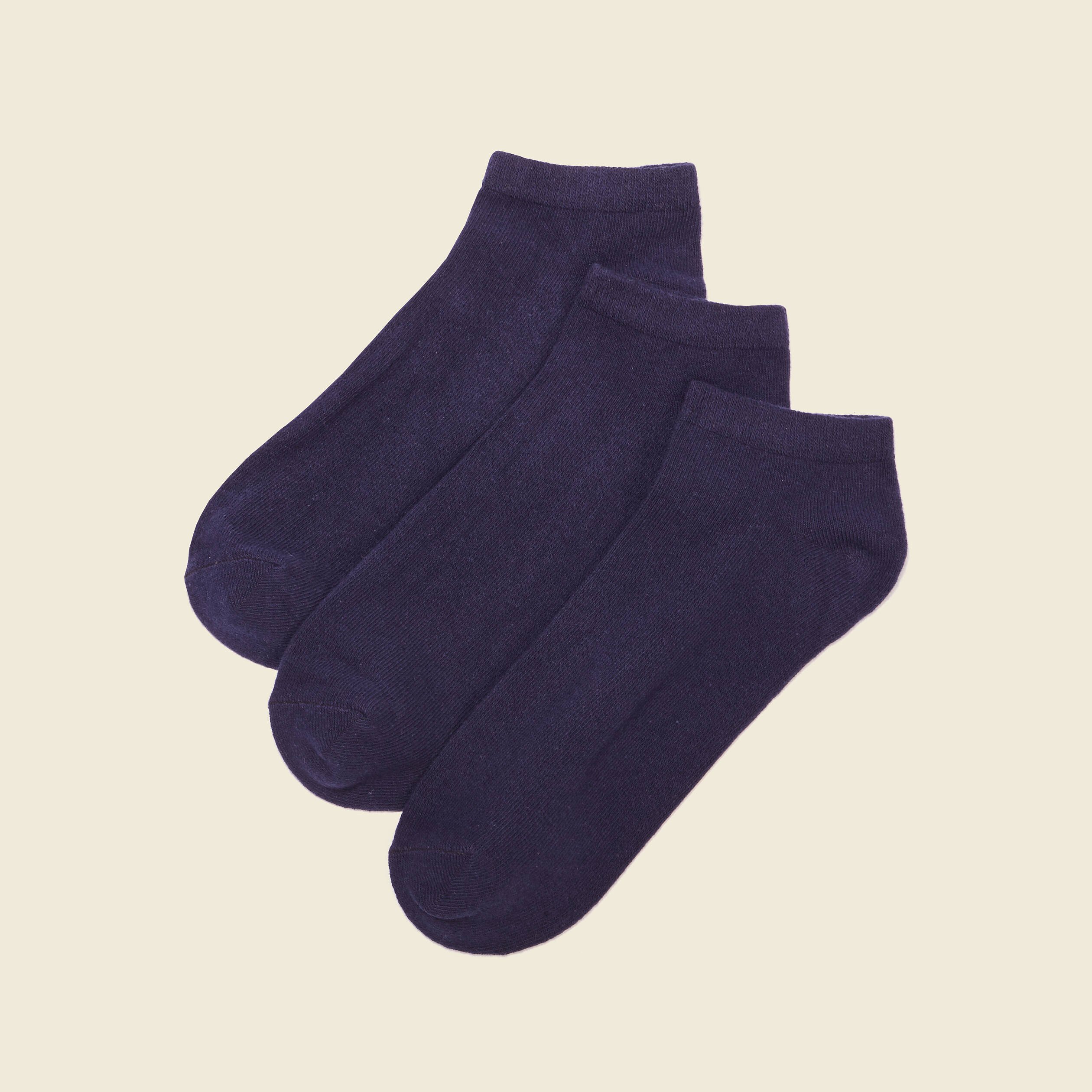 Lot 3 paires chaussettes bleu marine homme