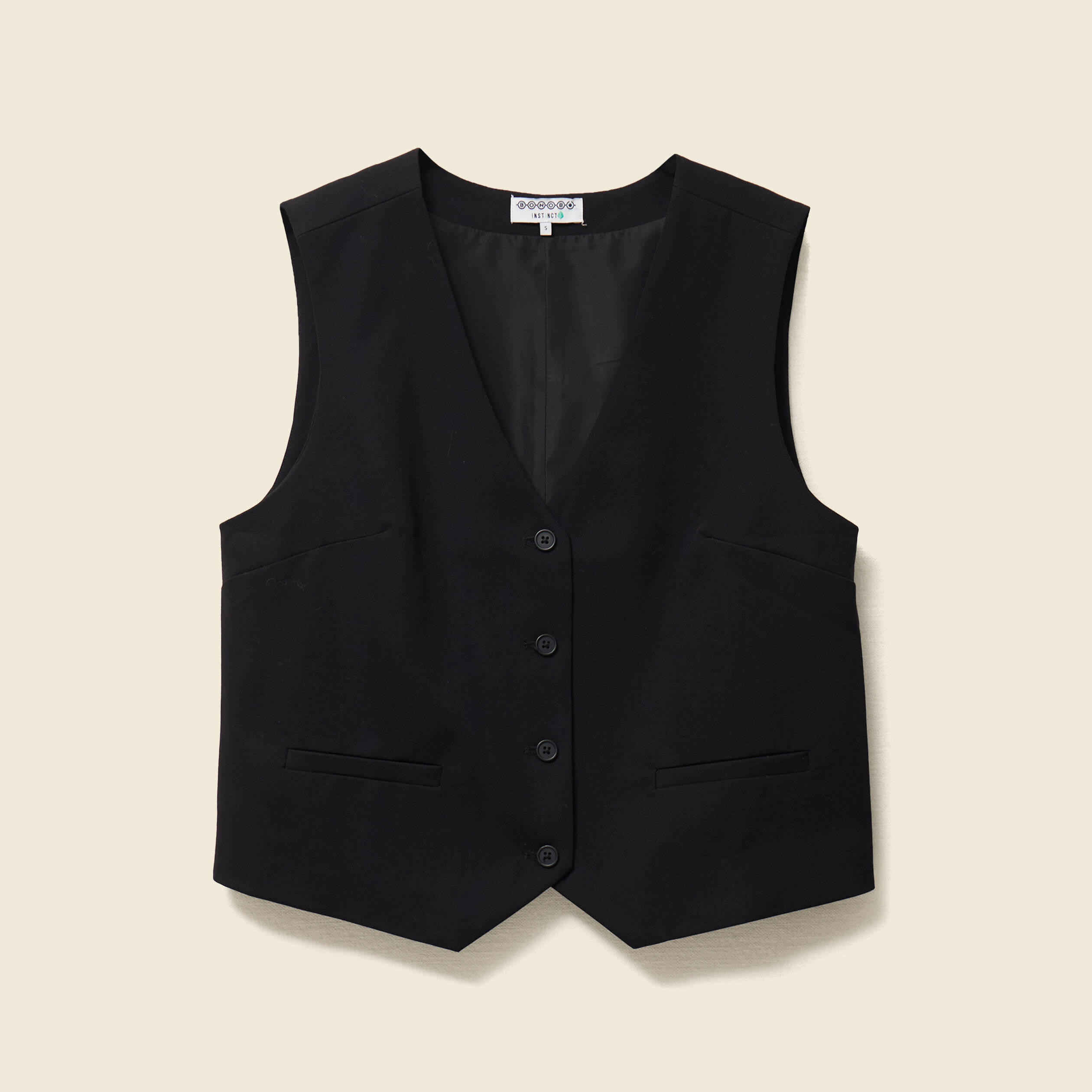 veston sans manches noir femme Veston sans manches noir femme