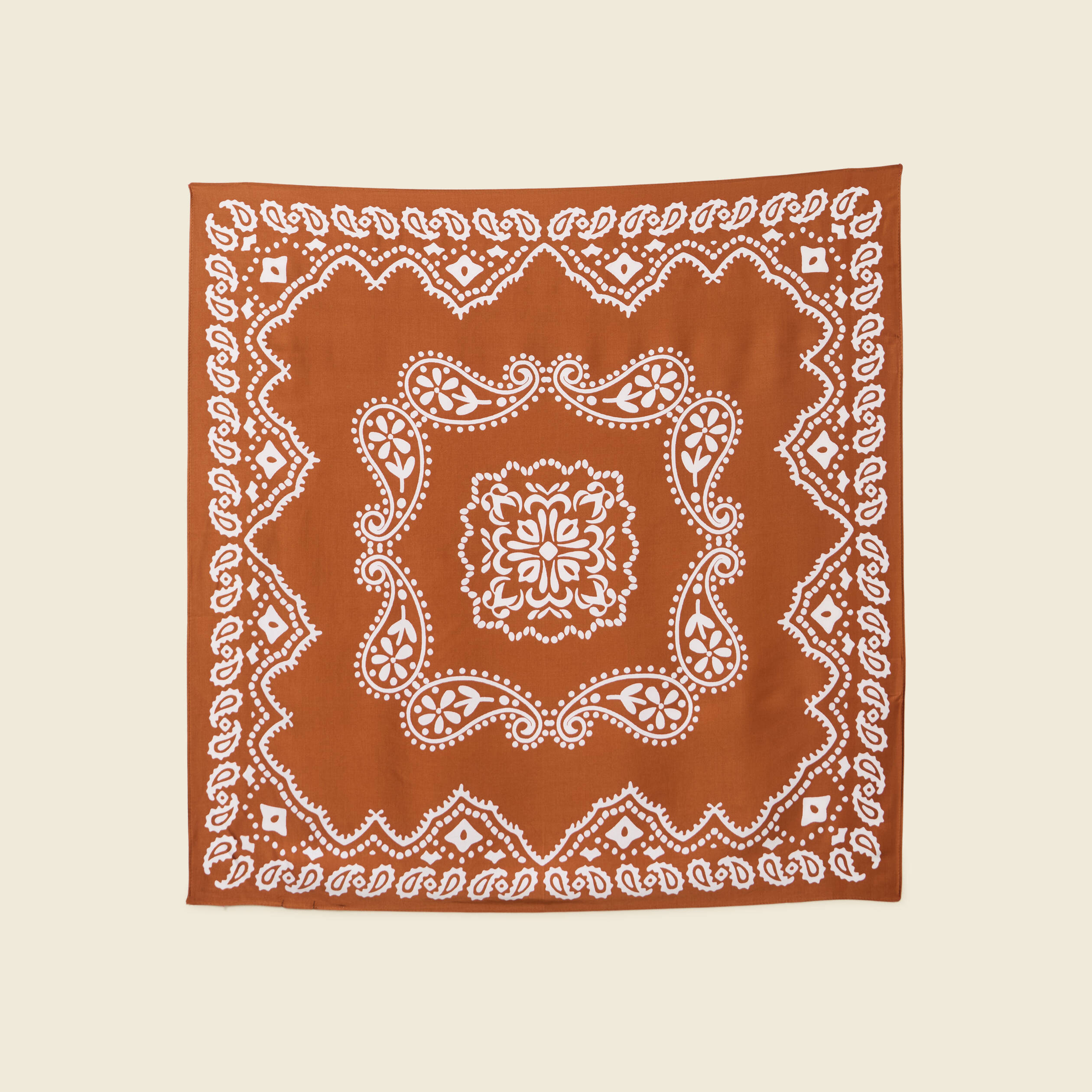 Foulard marron clair femme