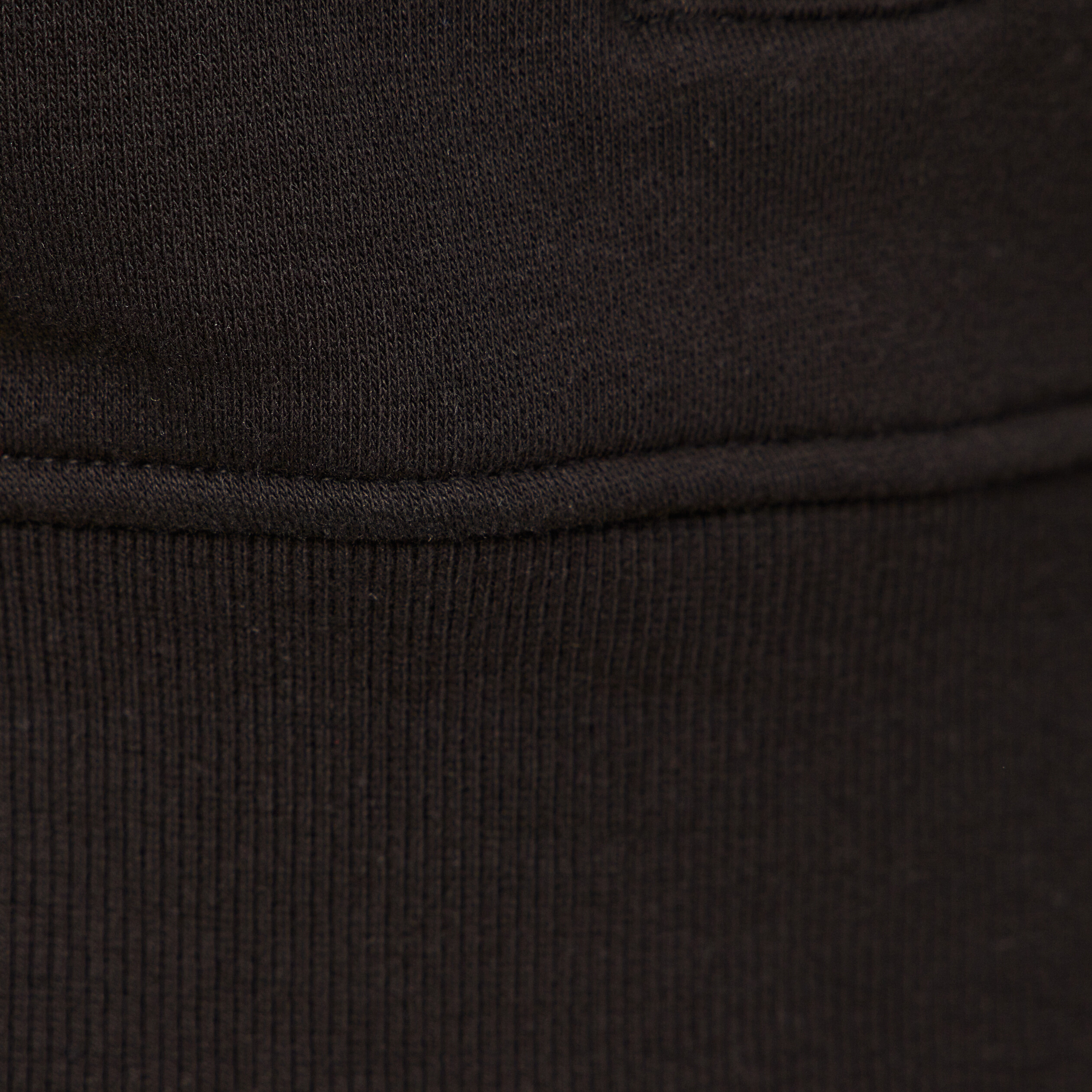 Gilet zippé col montant noir homme