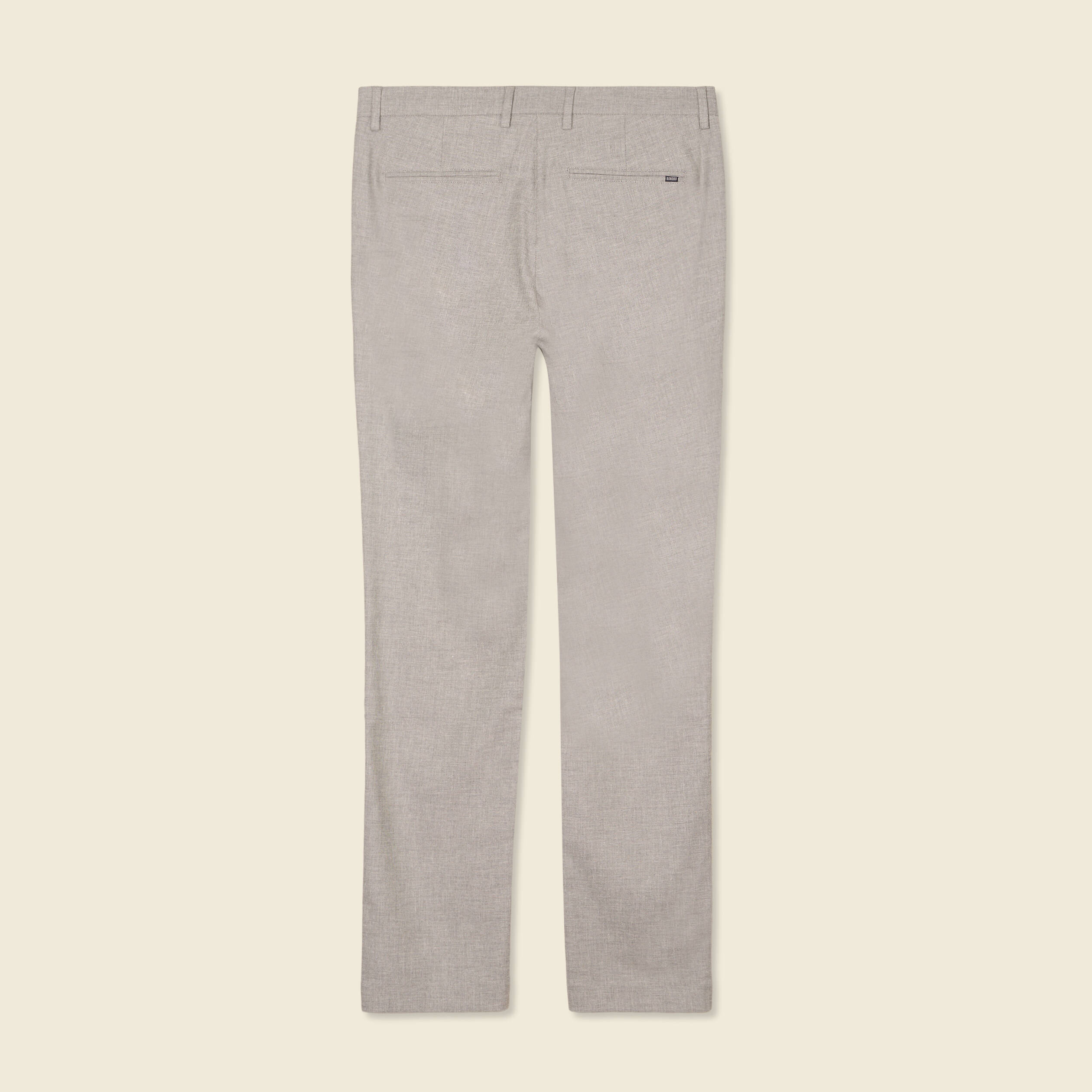 Pantalon chino gris foncé homme