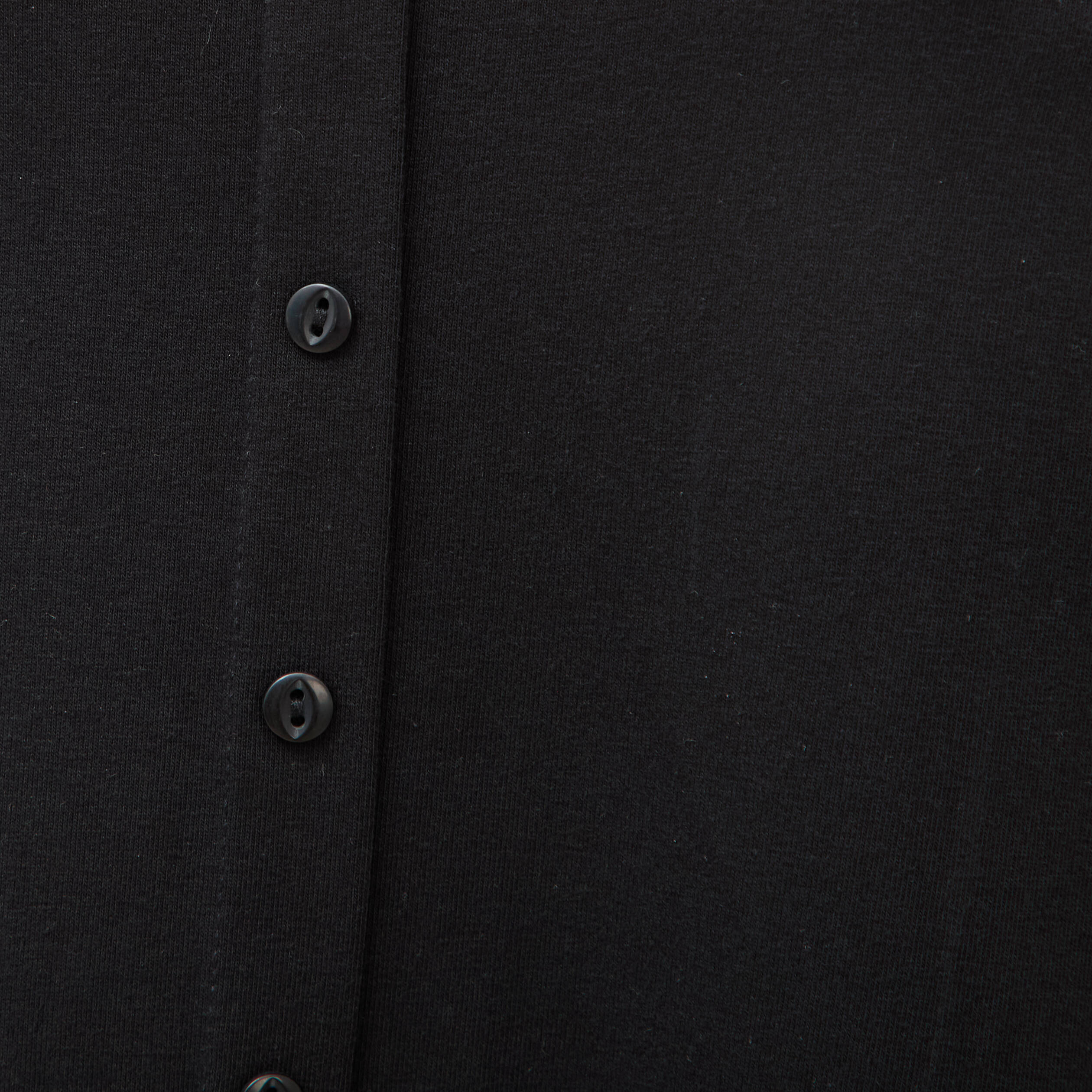 Robe sans manches en maille col carr&eacute; noir femme