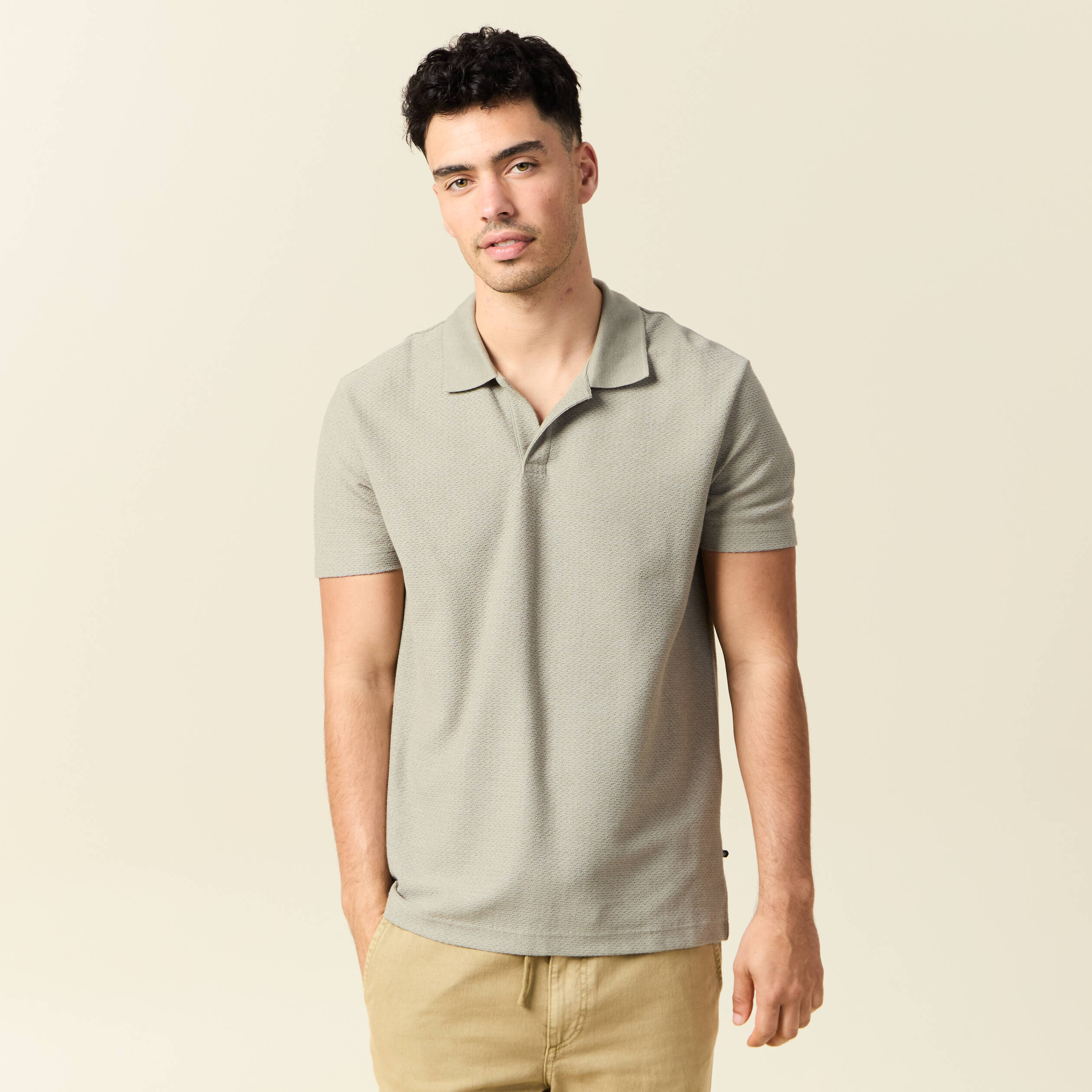 polo manches courtes gris homme Polo manches courtes gris homme