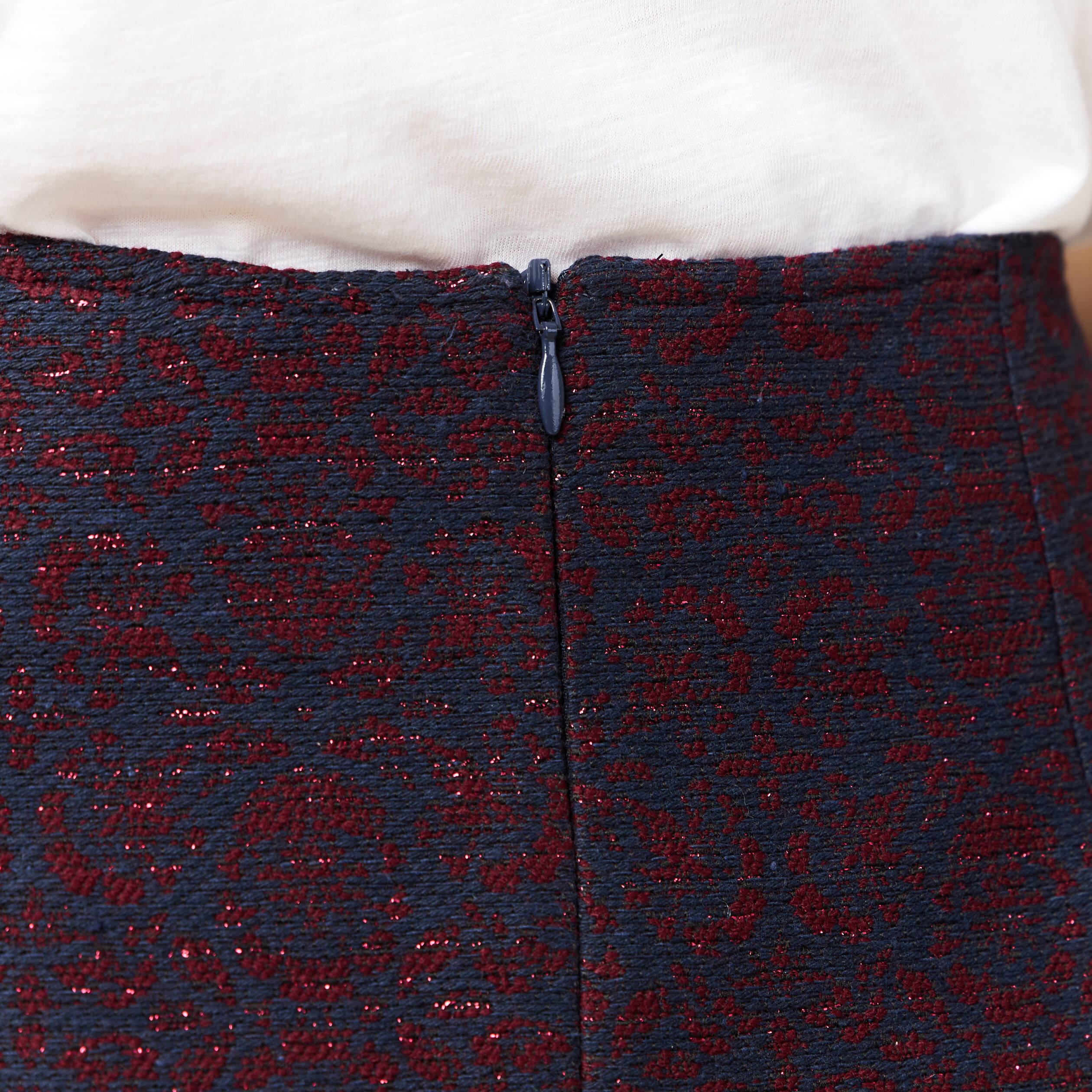 jupe droite bleu marine femme Jupe droite bleu marine femme