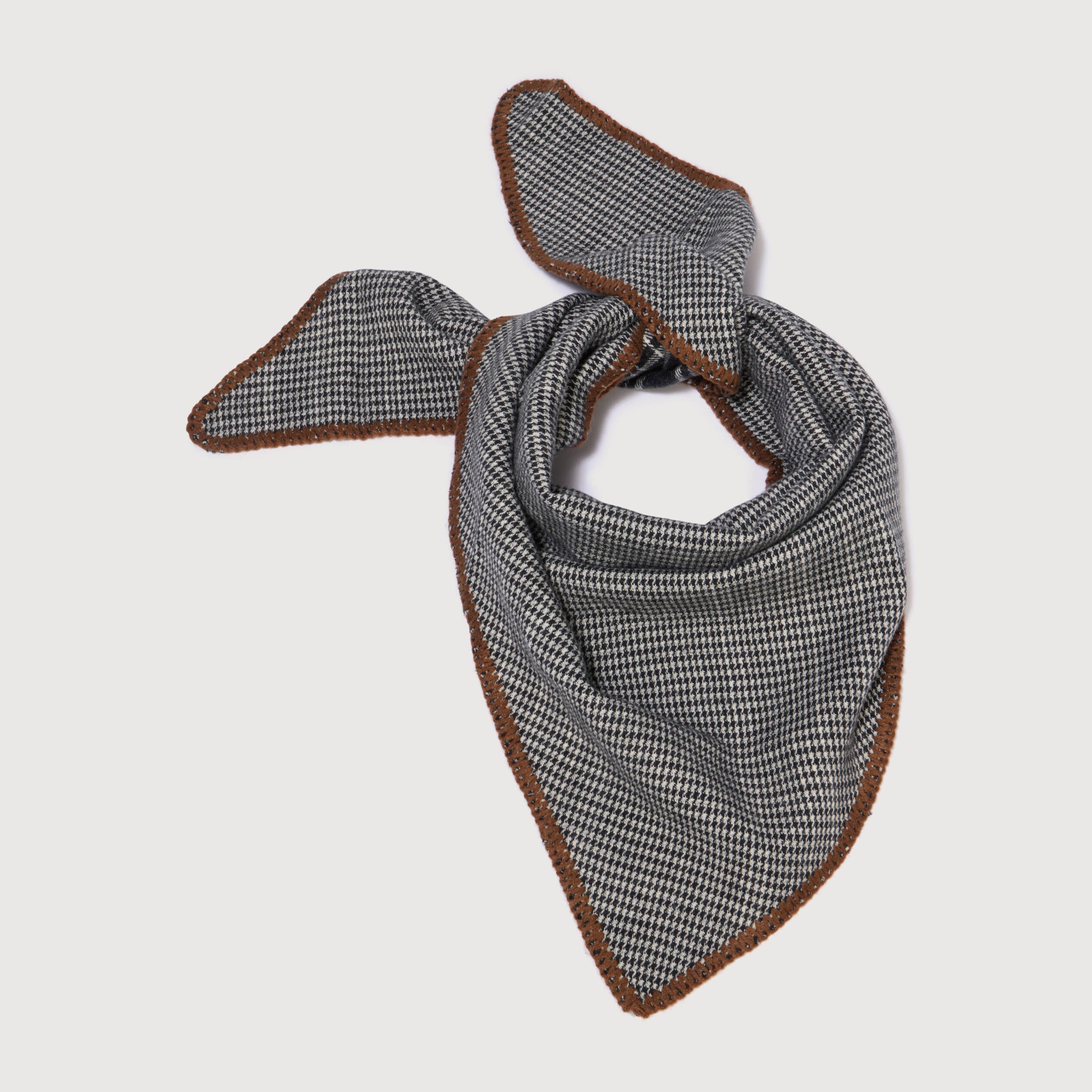 Foulard noir femme