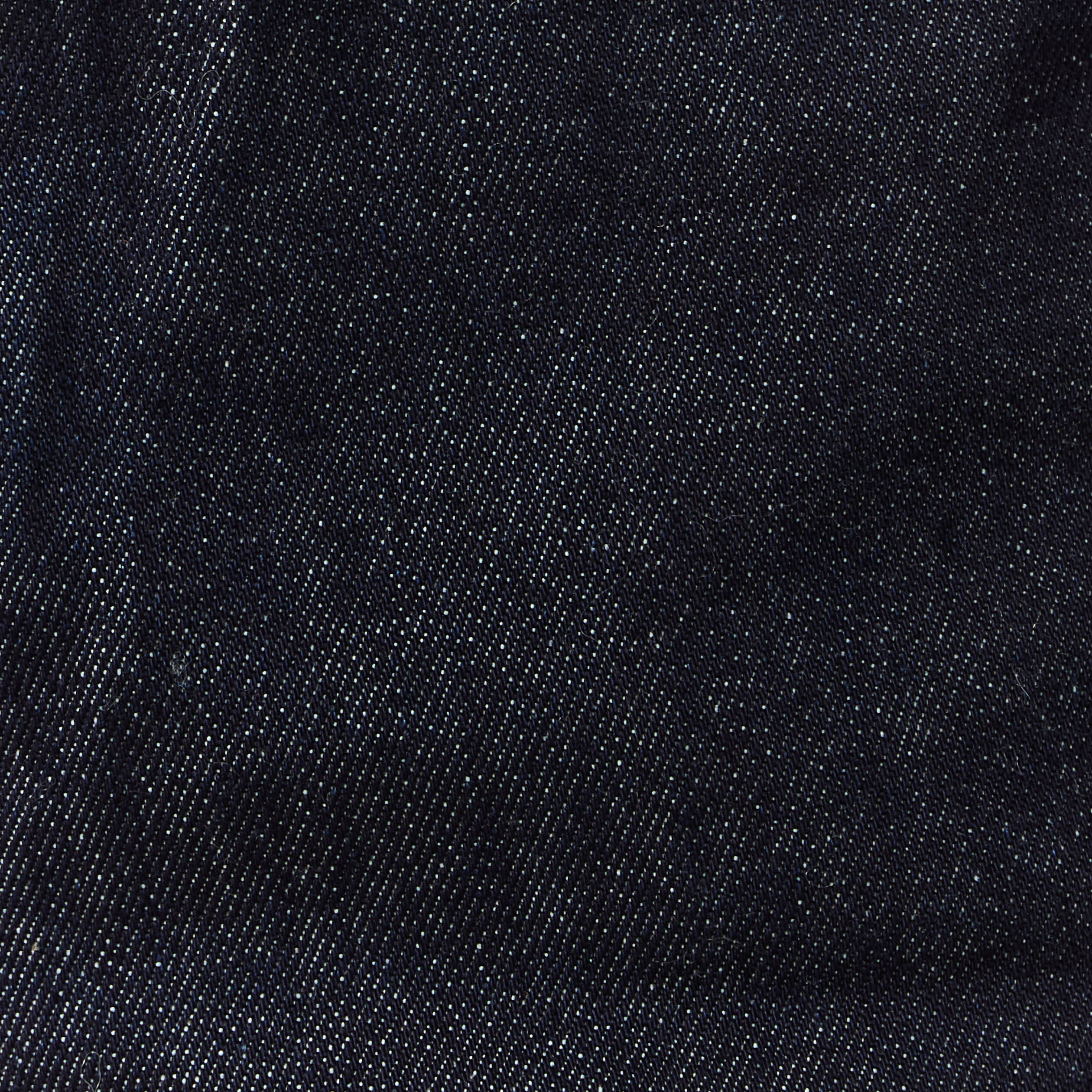 Jeans mom fabriqu&eacute; en France denim brut femme