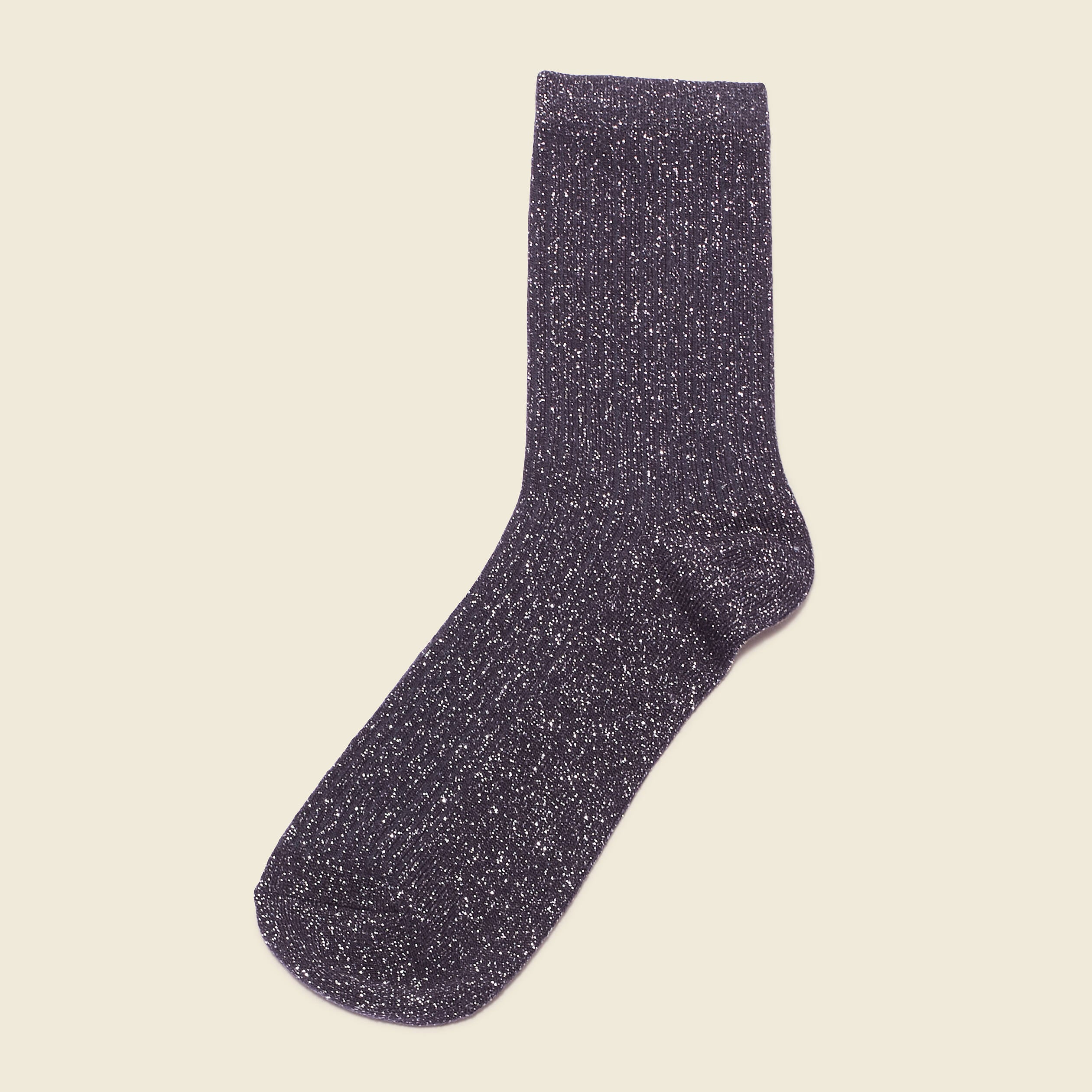 Chaussettes gris fonc&eacute; femme