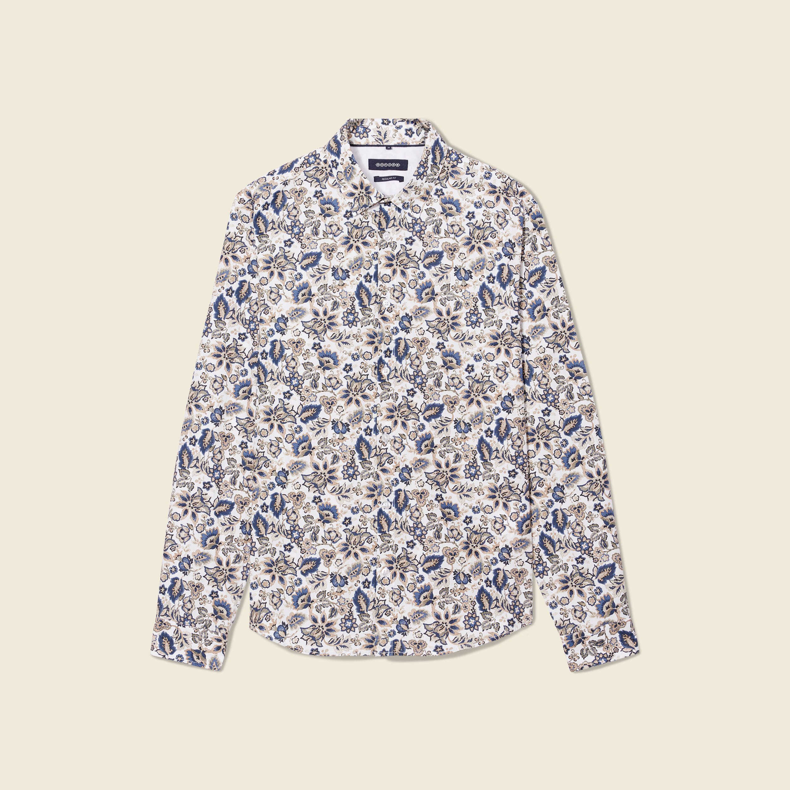 chemise a manches longues blanc homme Chemise à manches longues blanc homme