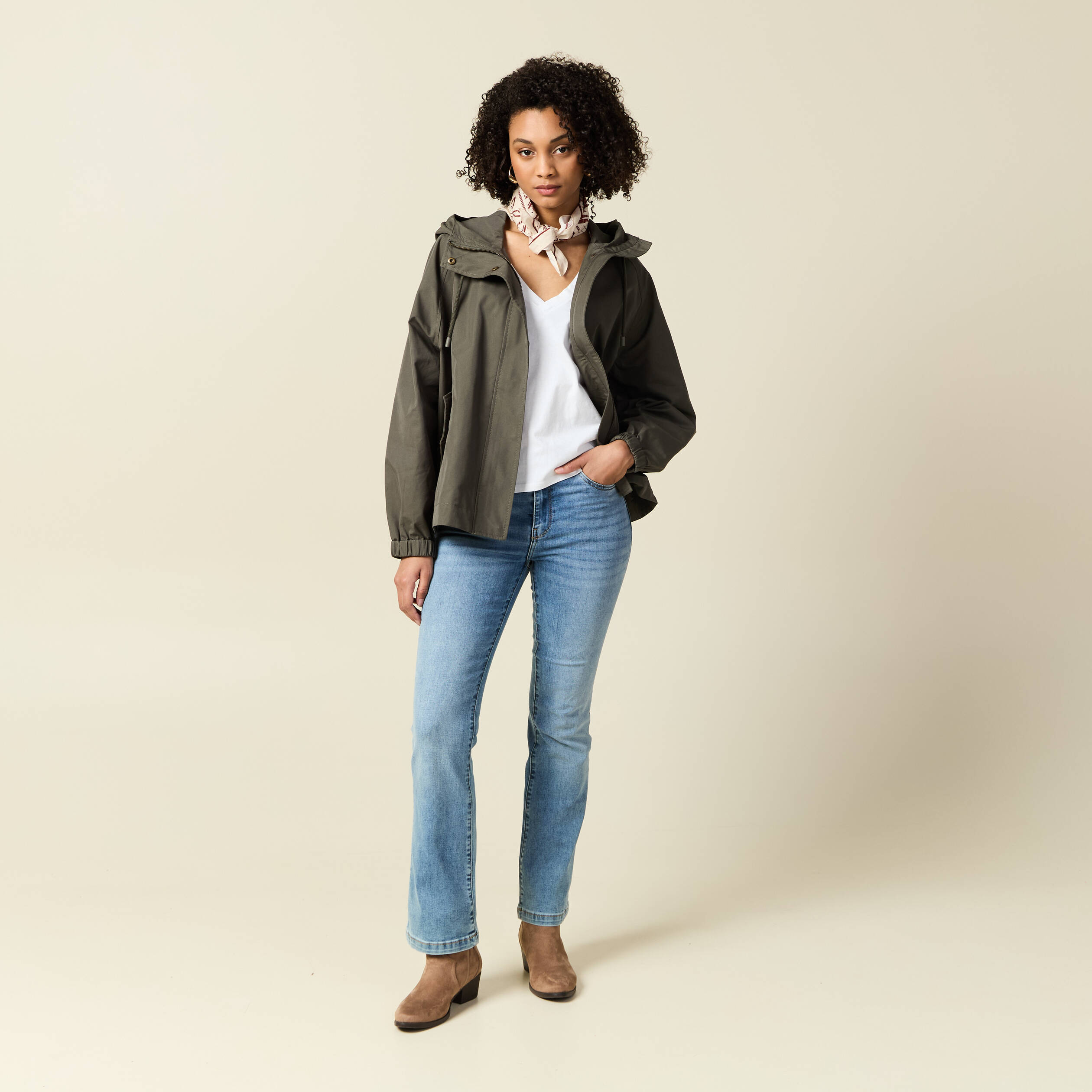jeans bootcut denim used femme Jeans bootcut denim used femme