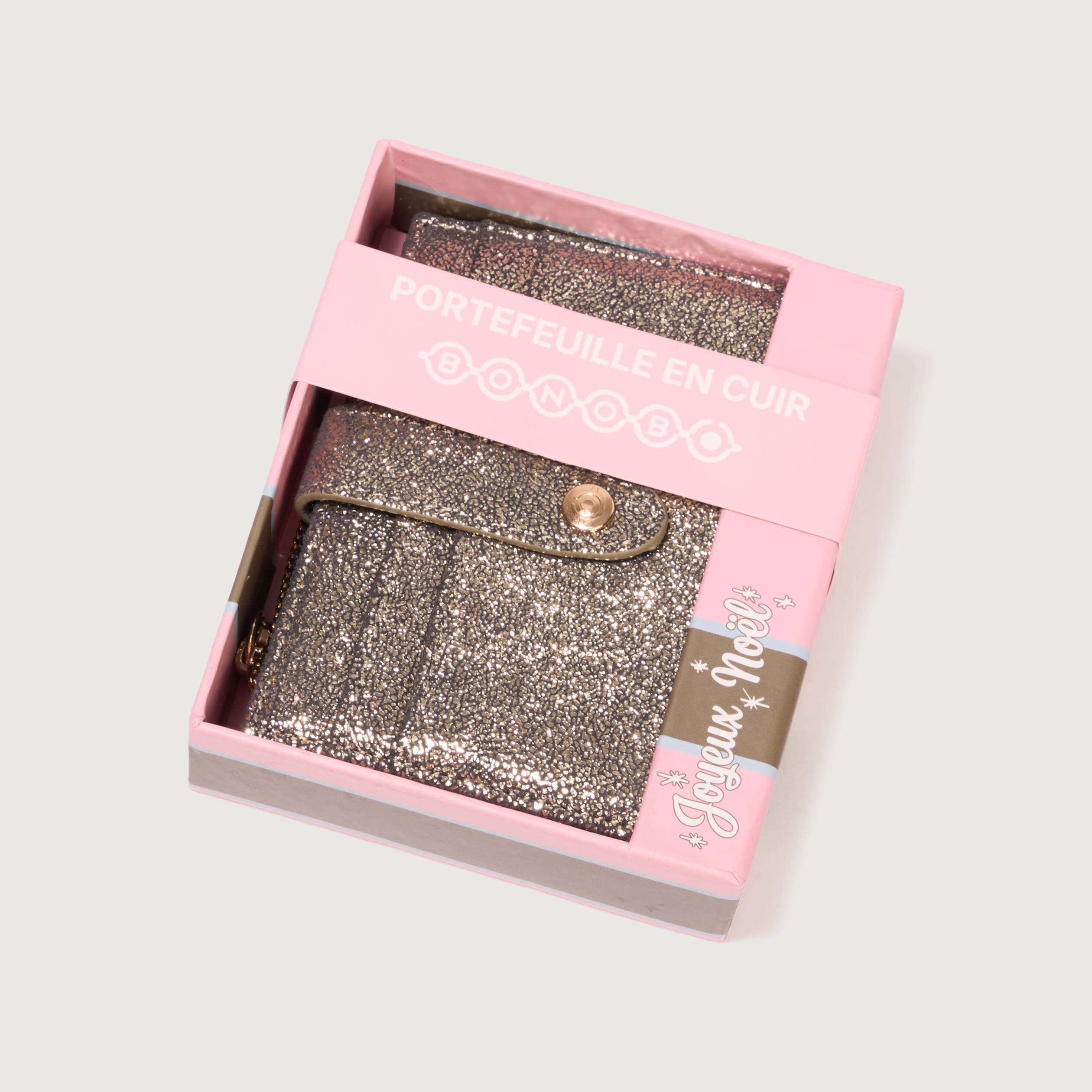 Porte-monnaie avec doublure gris fonc&eacute; femme