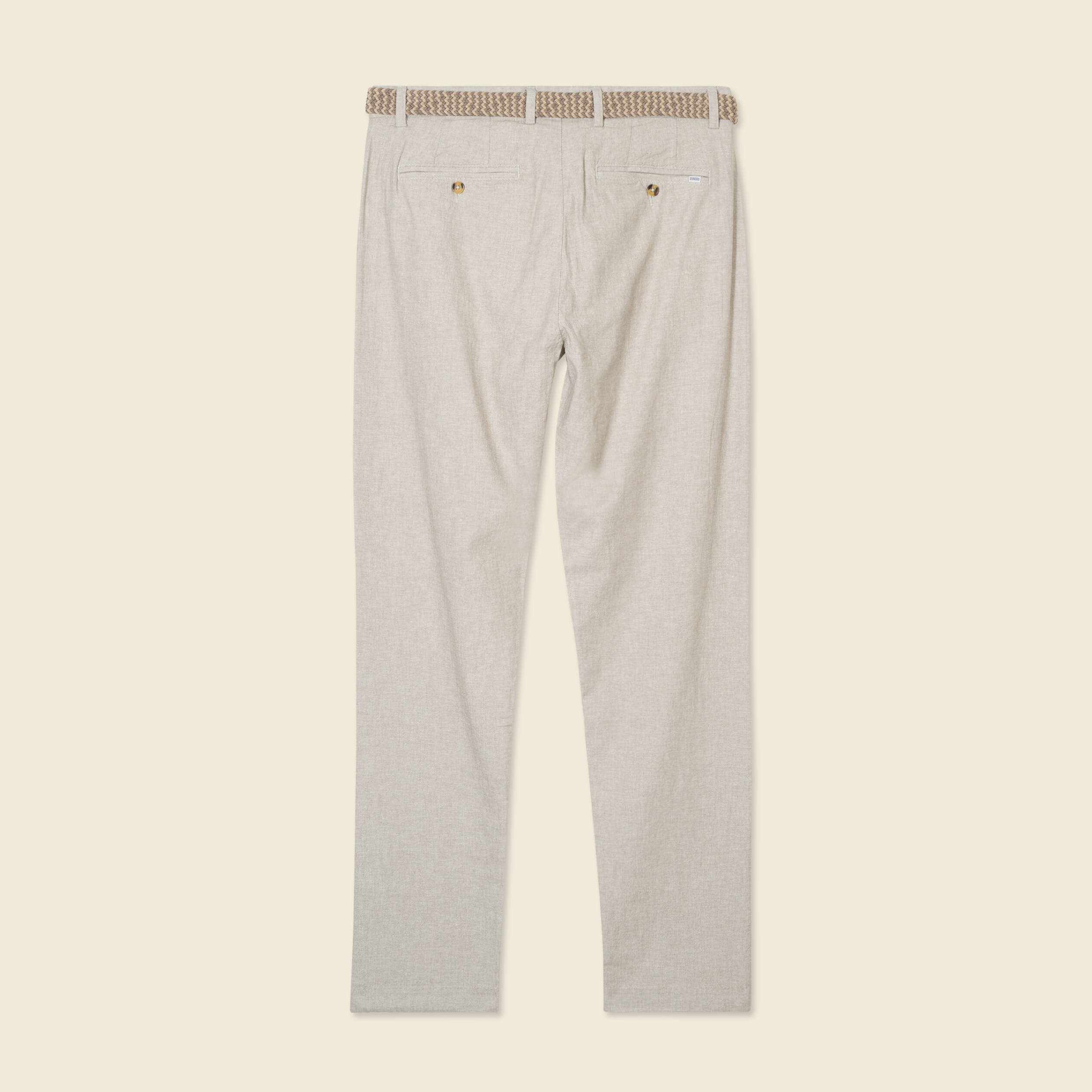 pantalon eco responsable gris homme Pantalon éco-responsable gris homme
