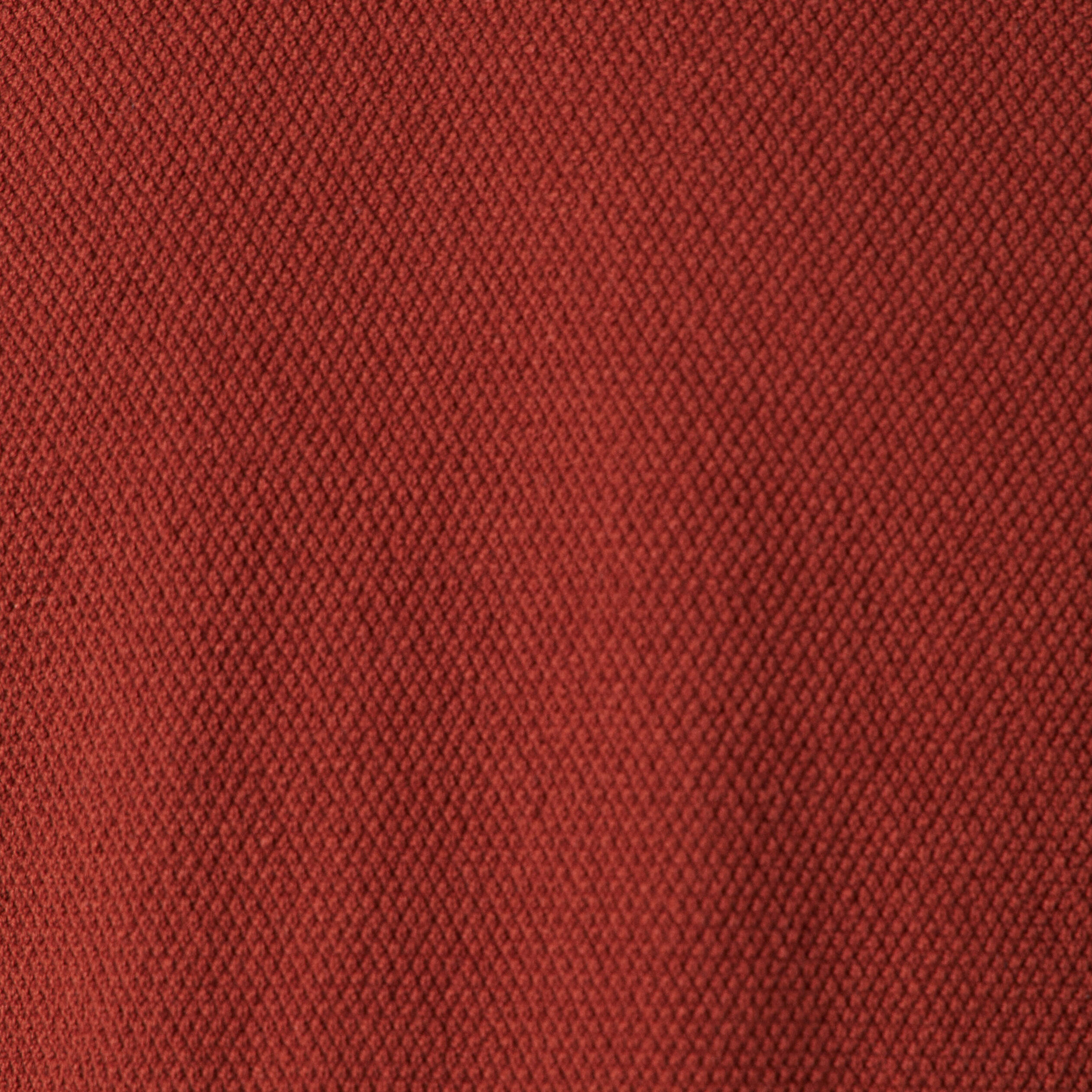 Pull col en V éco-responsable marron cognac homme
