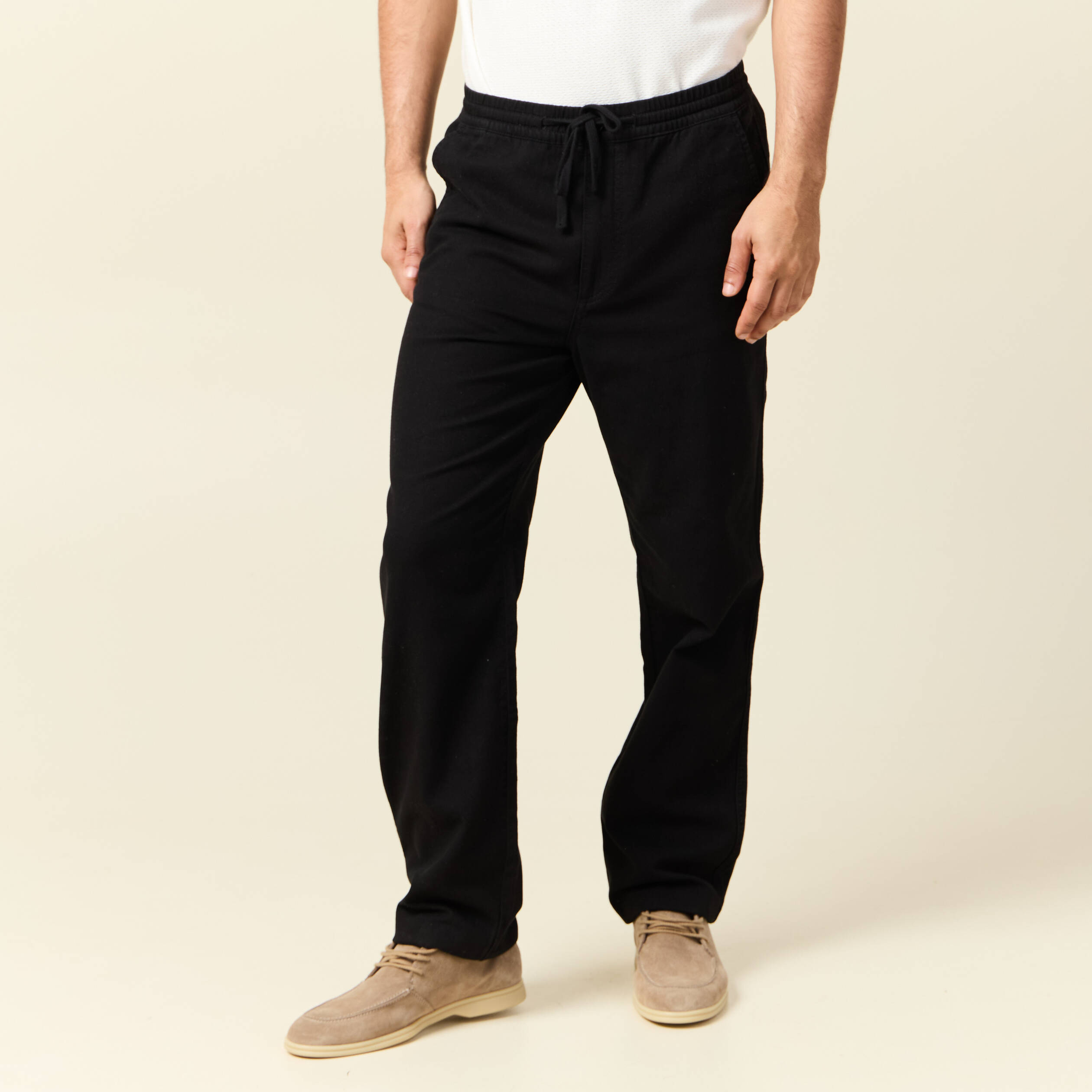 pantalon chino noir homme Pantalon chino noir homme
