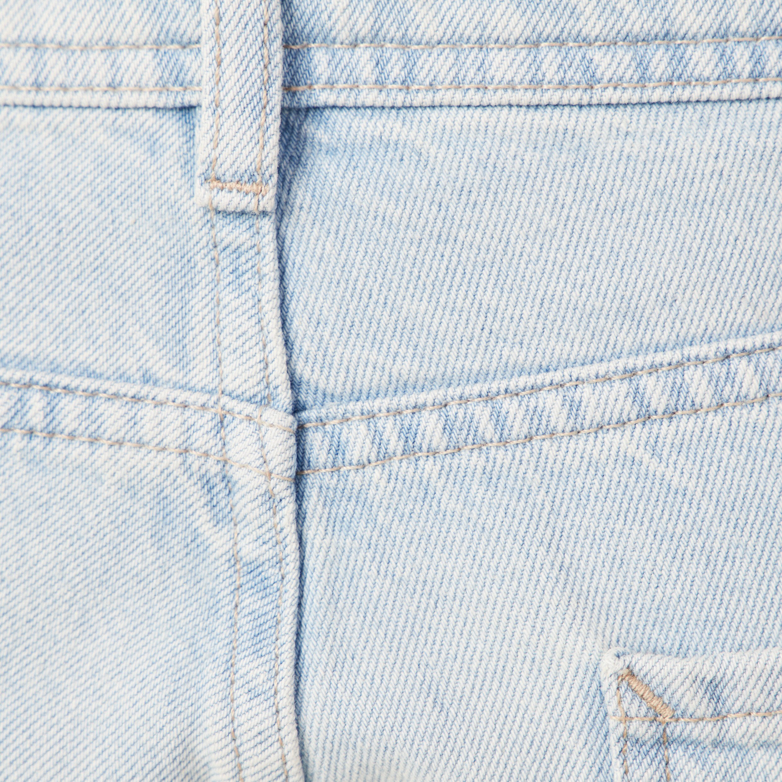 jeans straight 5 poches denim bleach homme Jeans straight 5 poches denim bleach homme