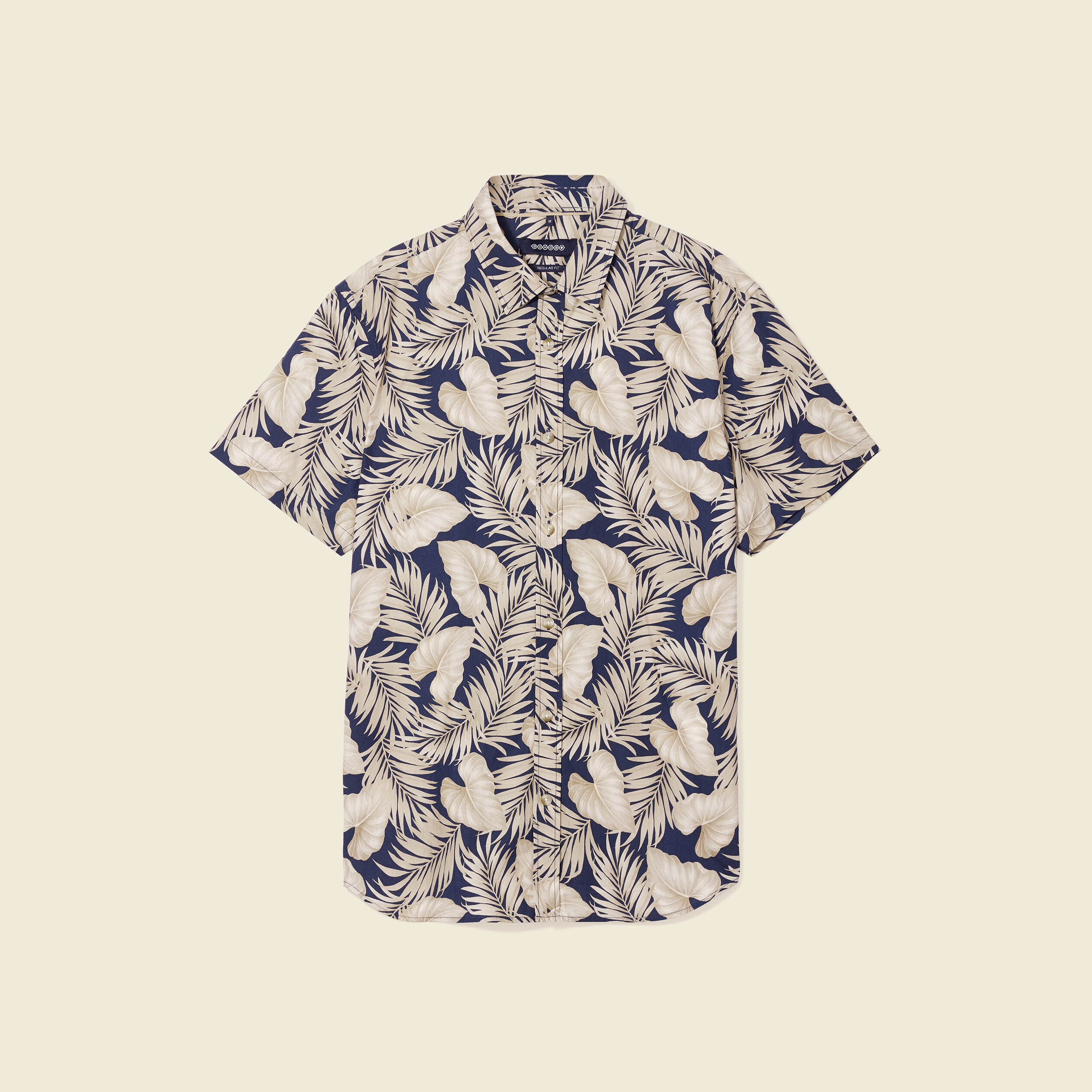 Chemise manches courtes bleu homme