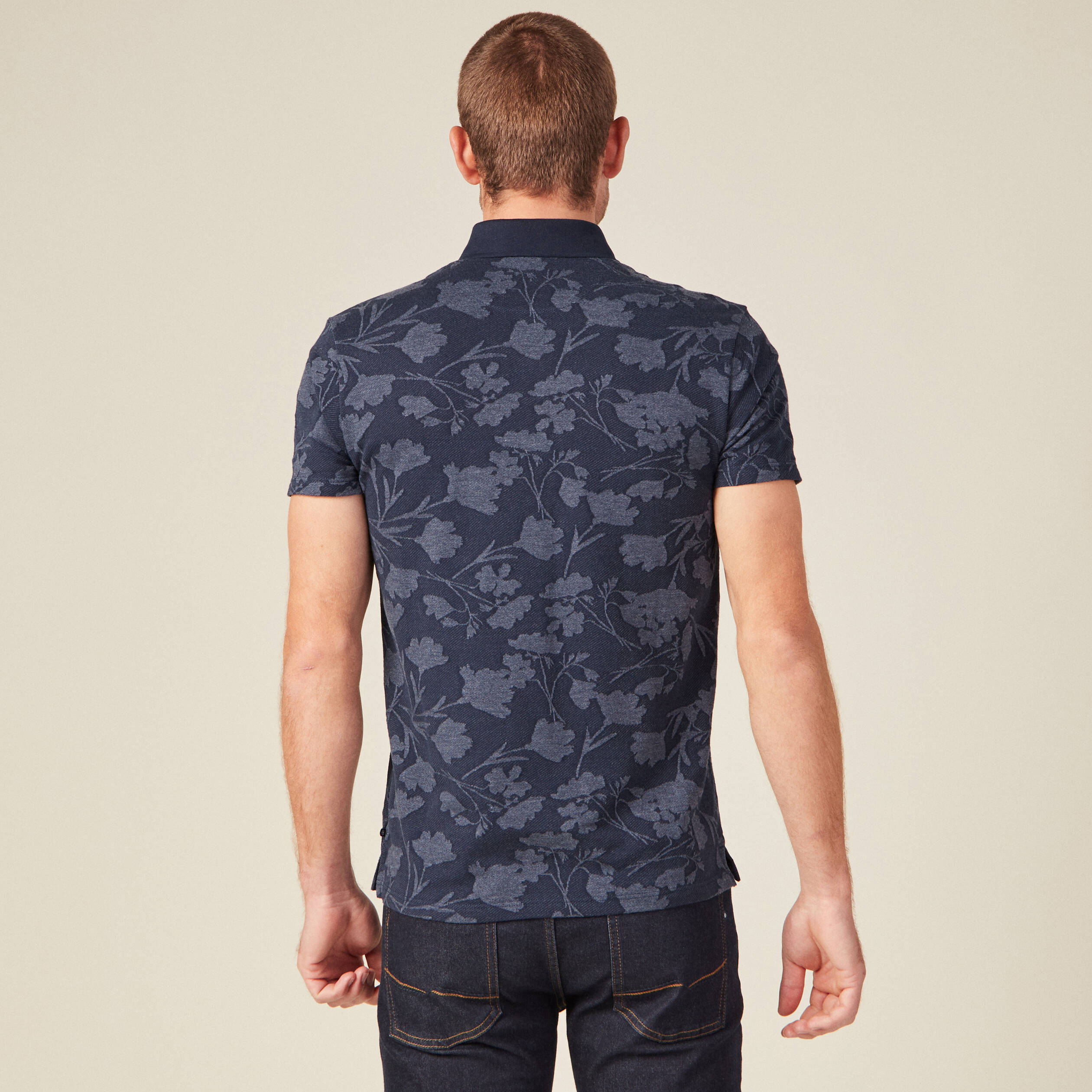 polo manches courtes bleu marine homme Polo manches courtes bleu marine homme