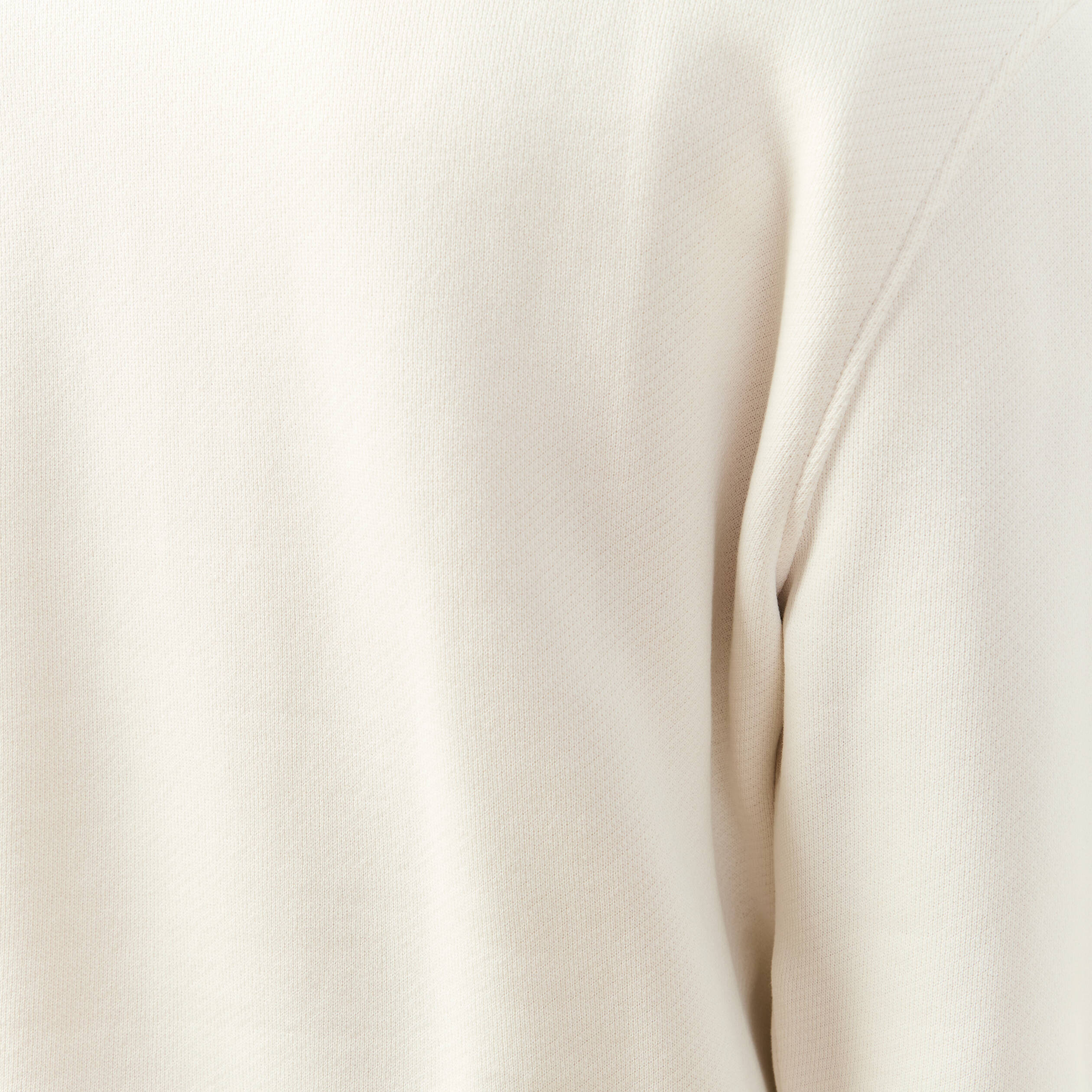 Sweat manches longues ecru homme