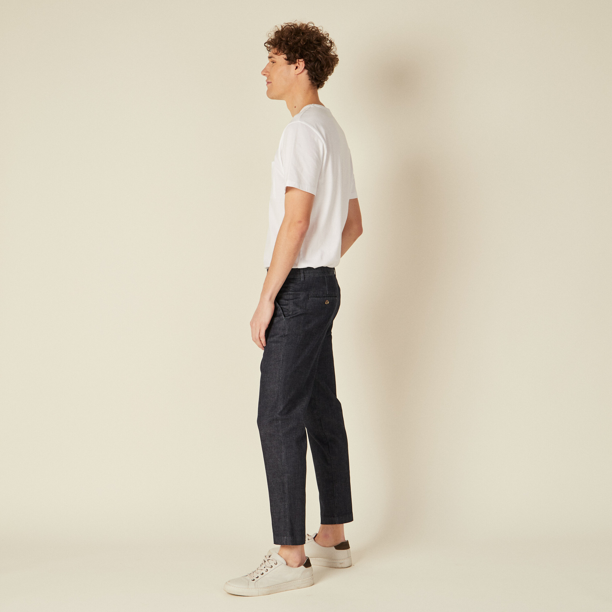 jeans straight chino denim brut clean homme Jeans straight chino denim brut clean homme
