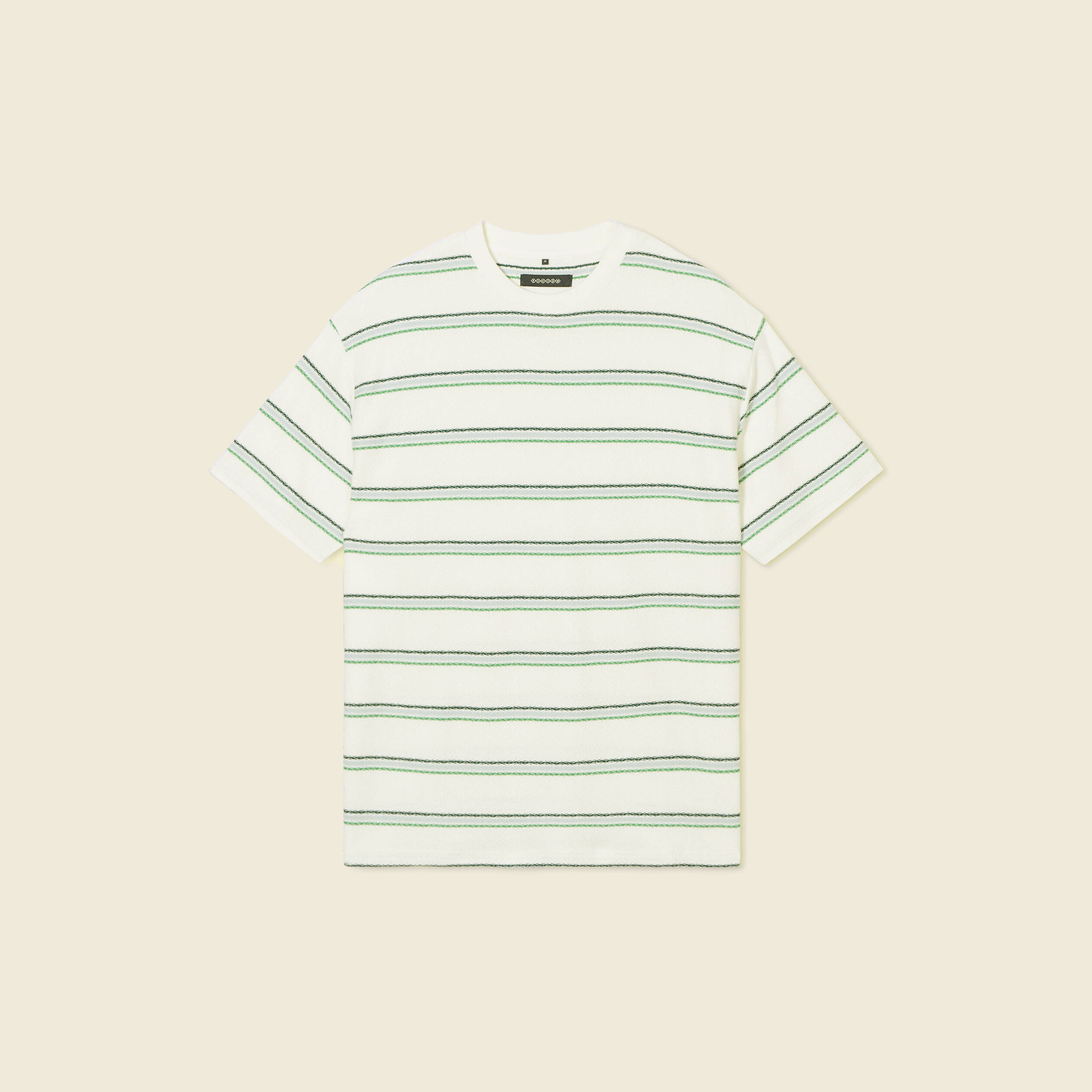 t shirt manches courtes ecru homme T-shirt manches courtes ecru homme