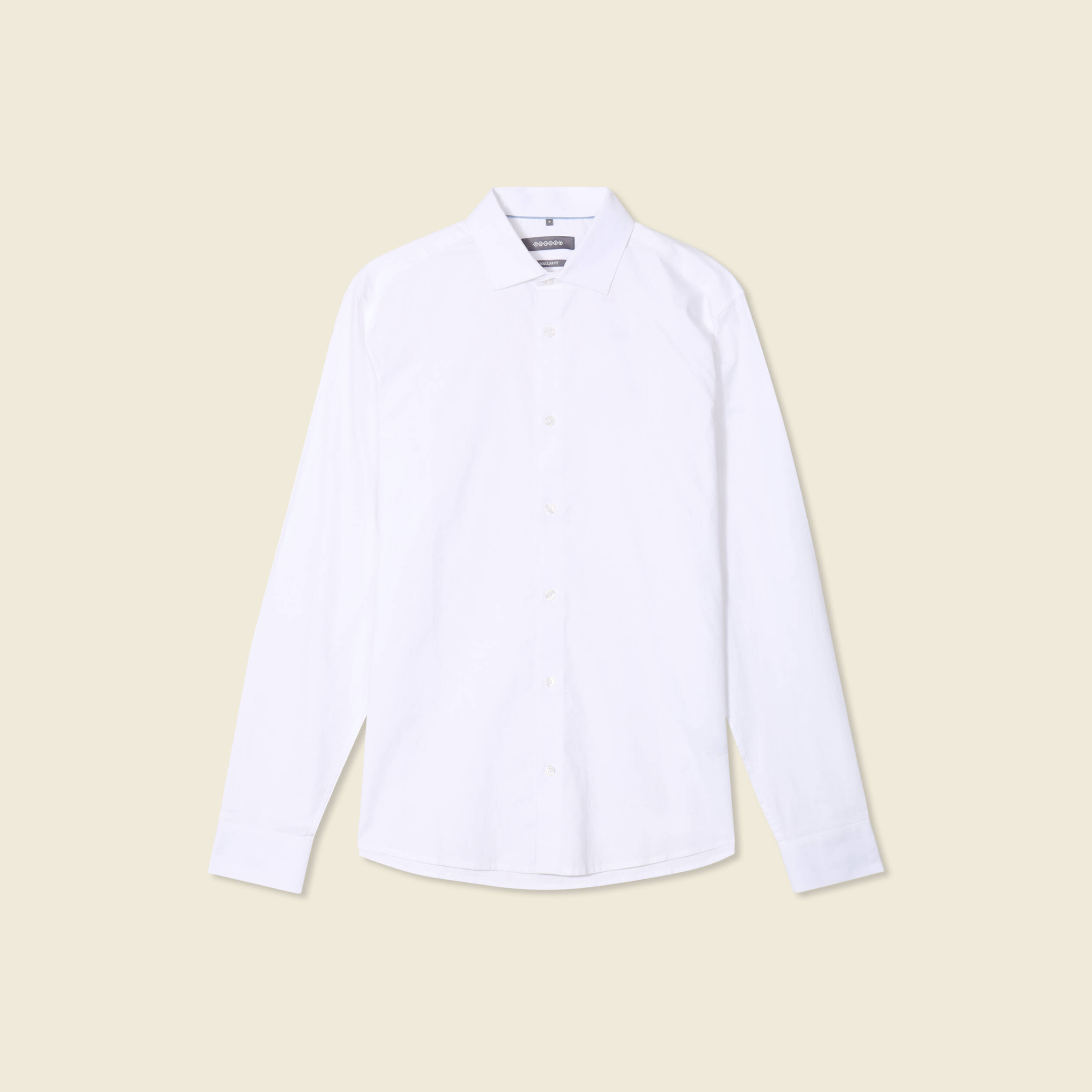 chemise manches longues blanc homme Chemise manches longues blanc homme