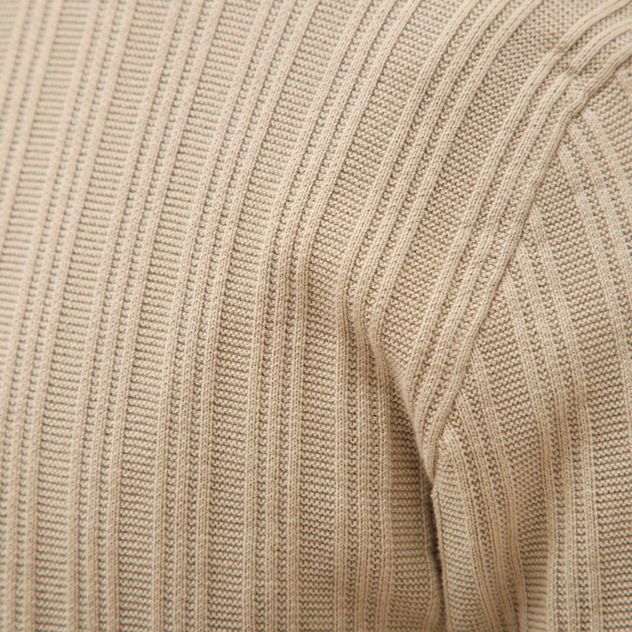 Chemise en coton manches courtes beige homme