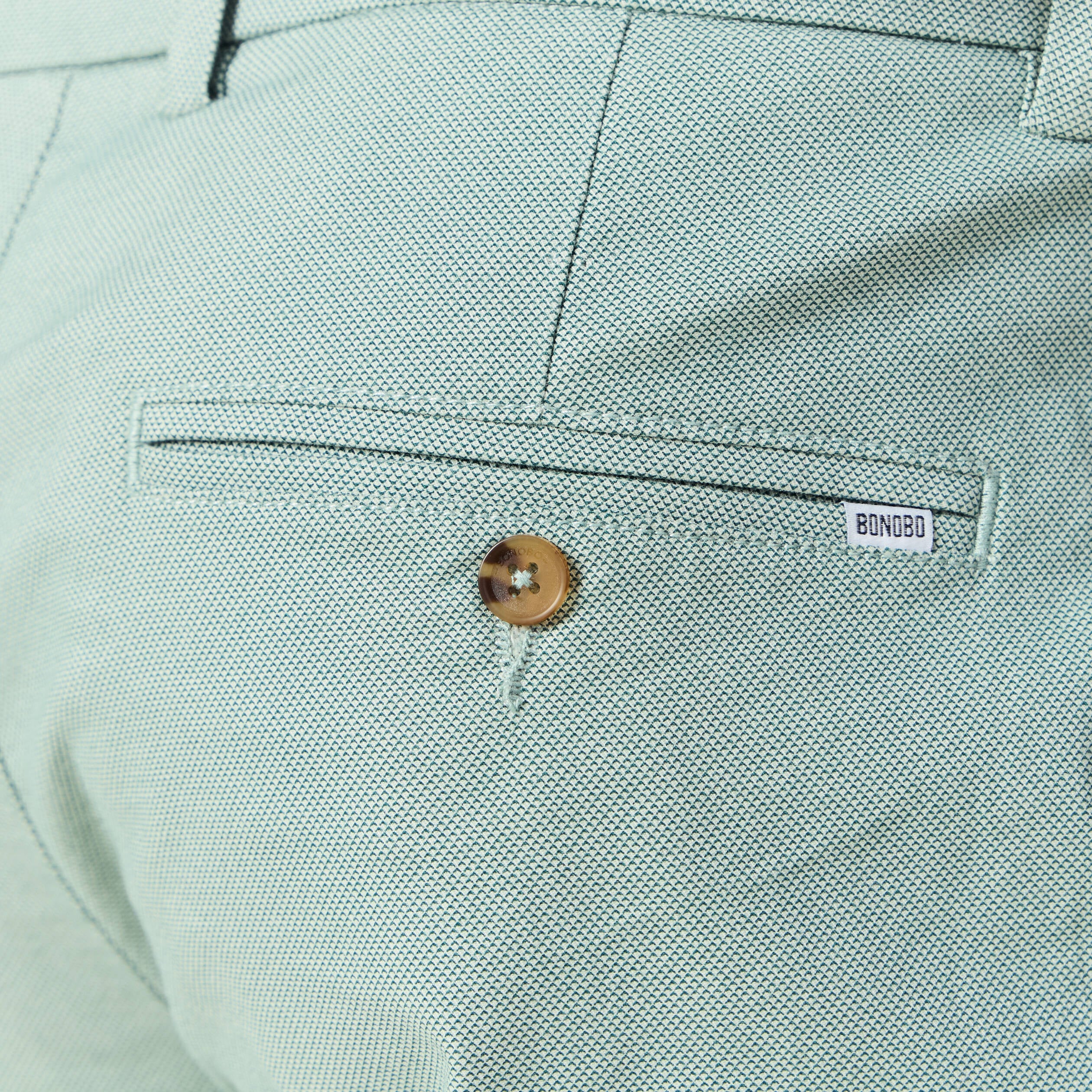 Short vert clair homme