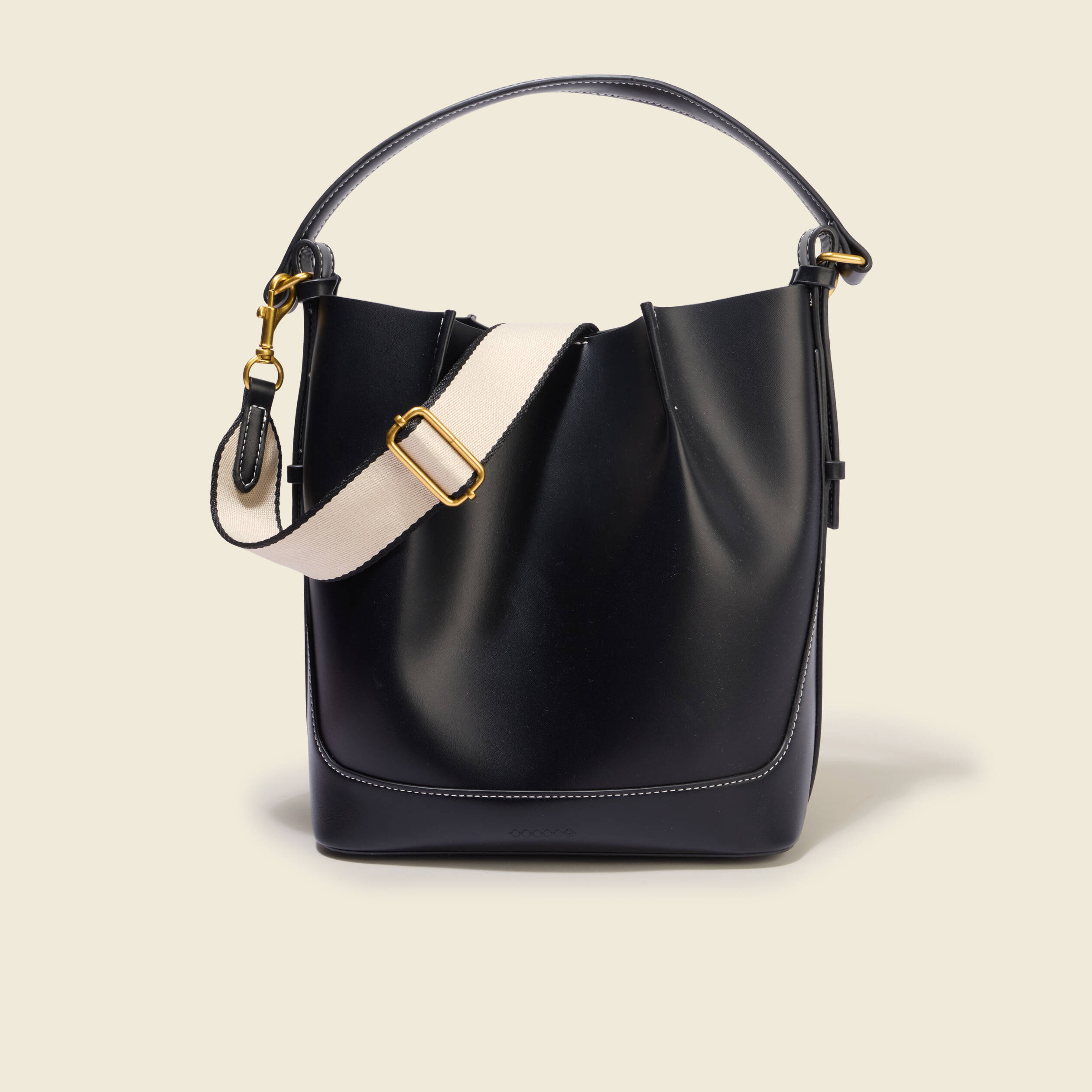 Sac bandouli&egrave;re noir femme