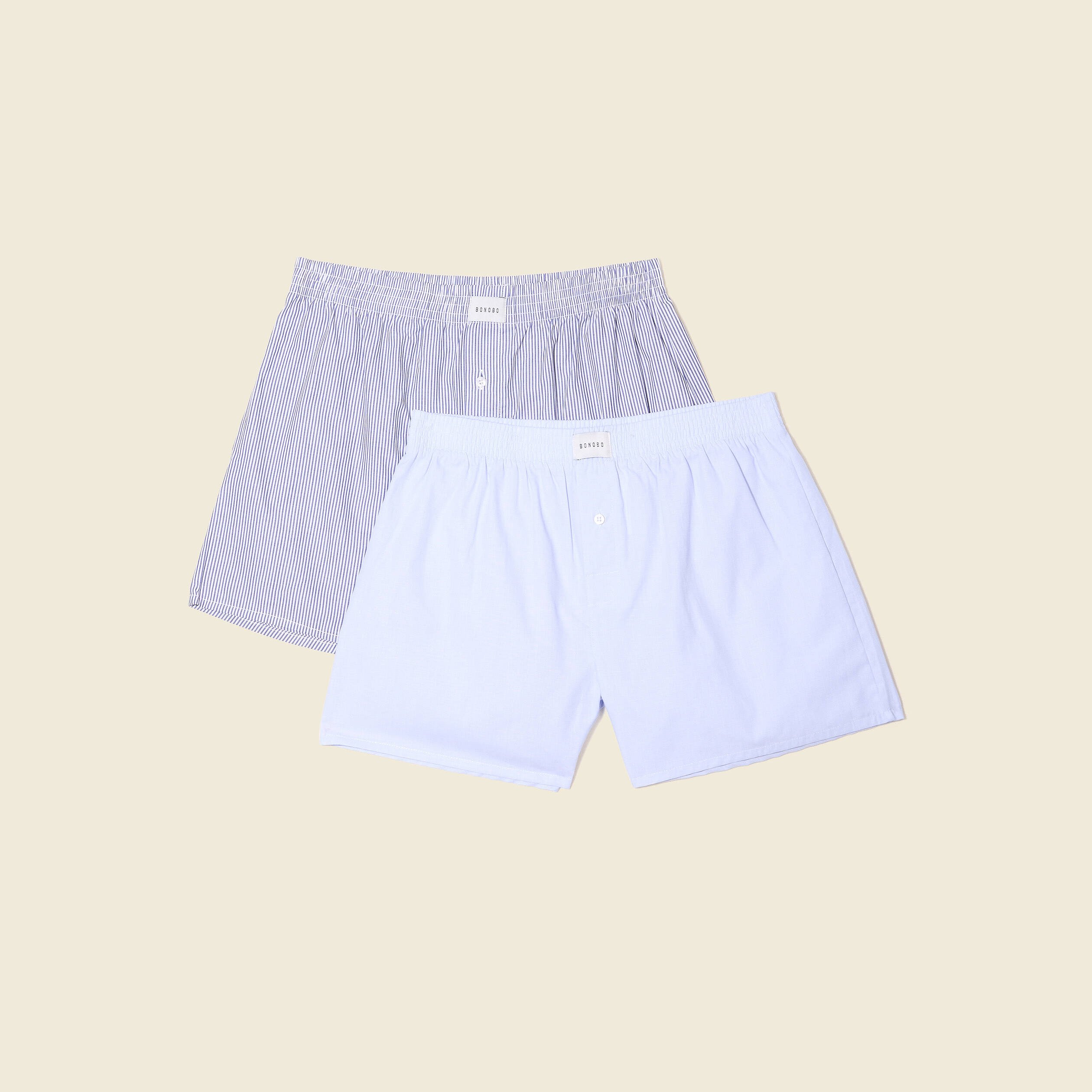 lot 2 calecons bleu fonce homme Lot 2 caleçons bleu foncé homme