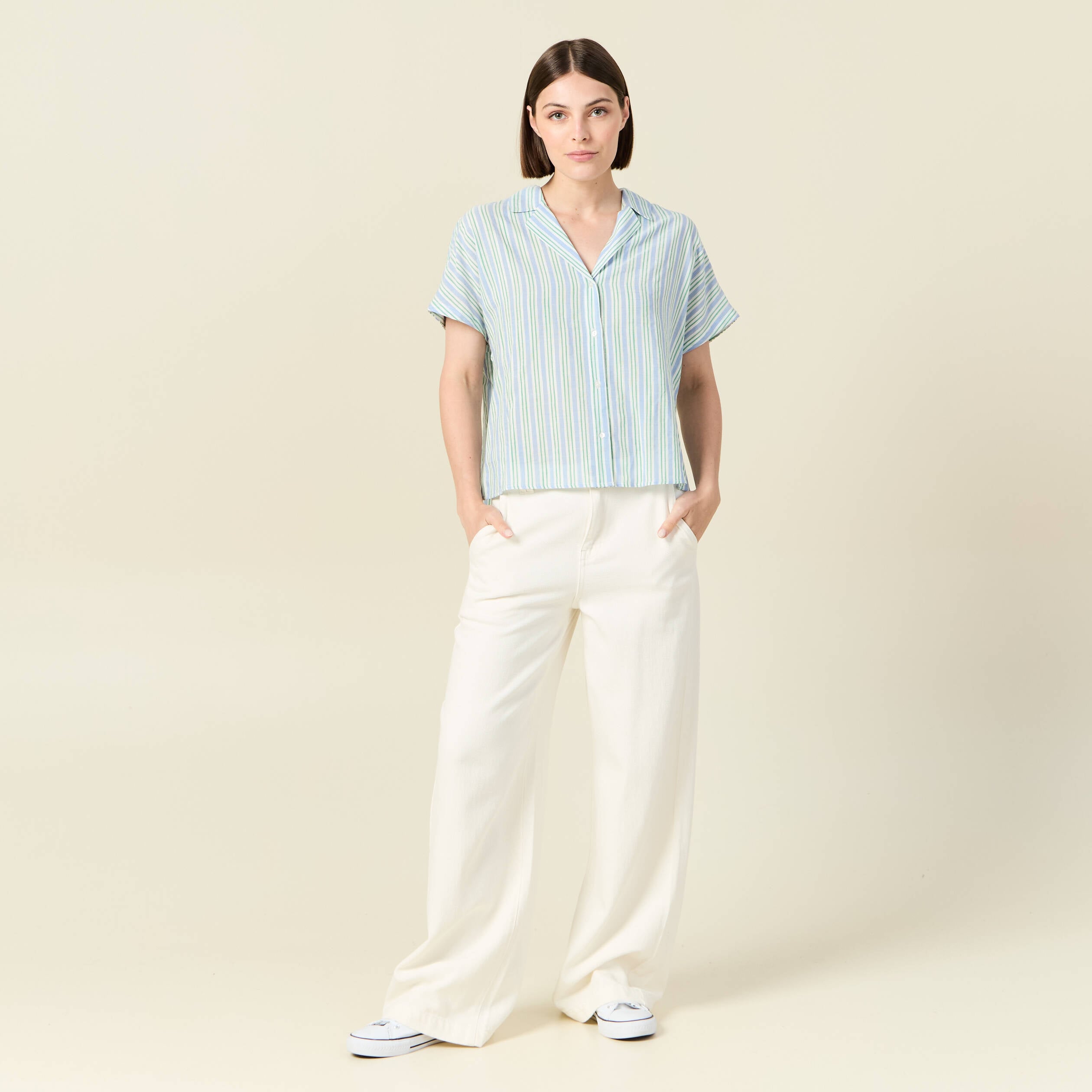 Chemise De Pêche Gillz Homme - Manches Courtes, Imprimé Poisson Bleu, Taille L, Ventilée