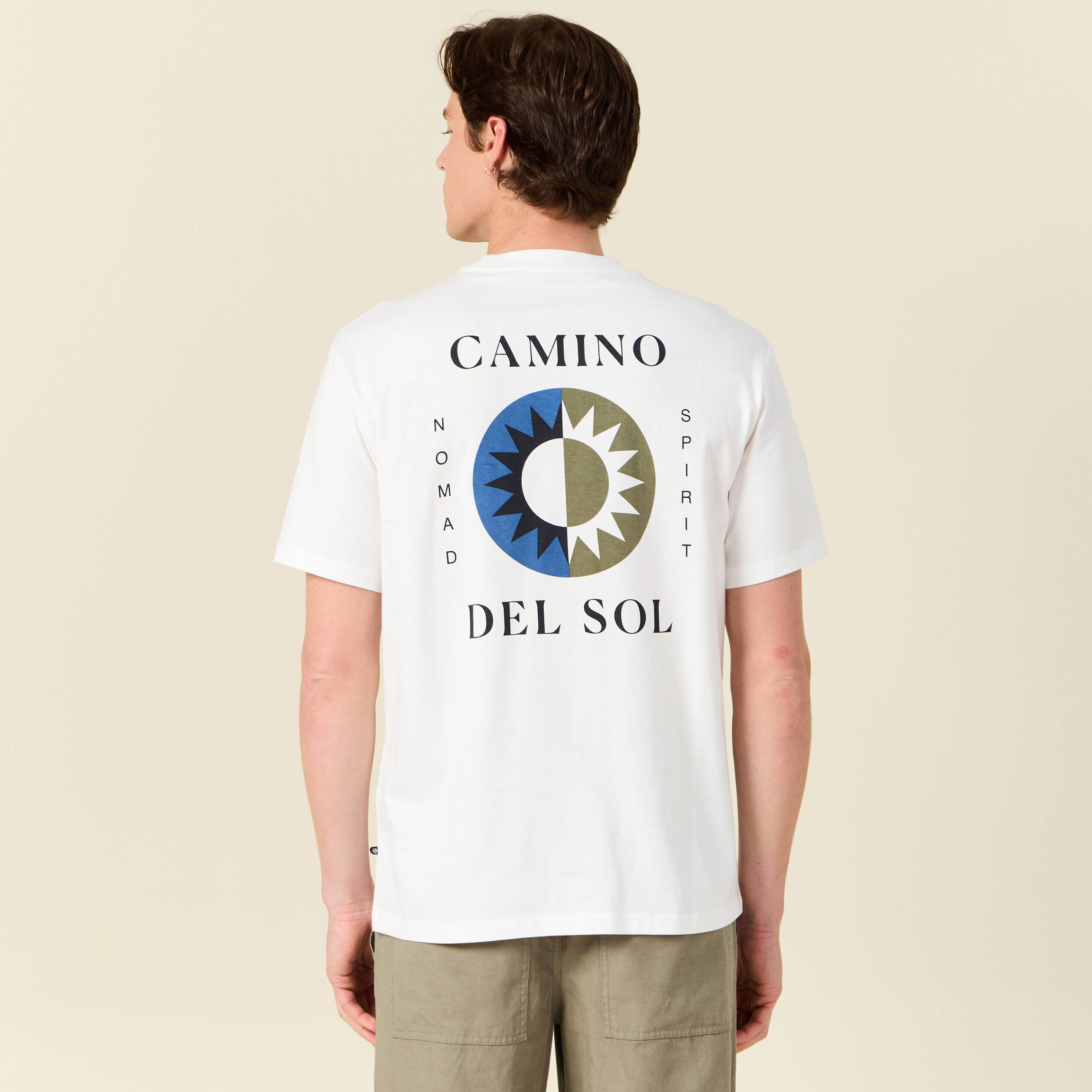 t shirt eco responsable ecru homme T-shirt éco-responsable ecru homme