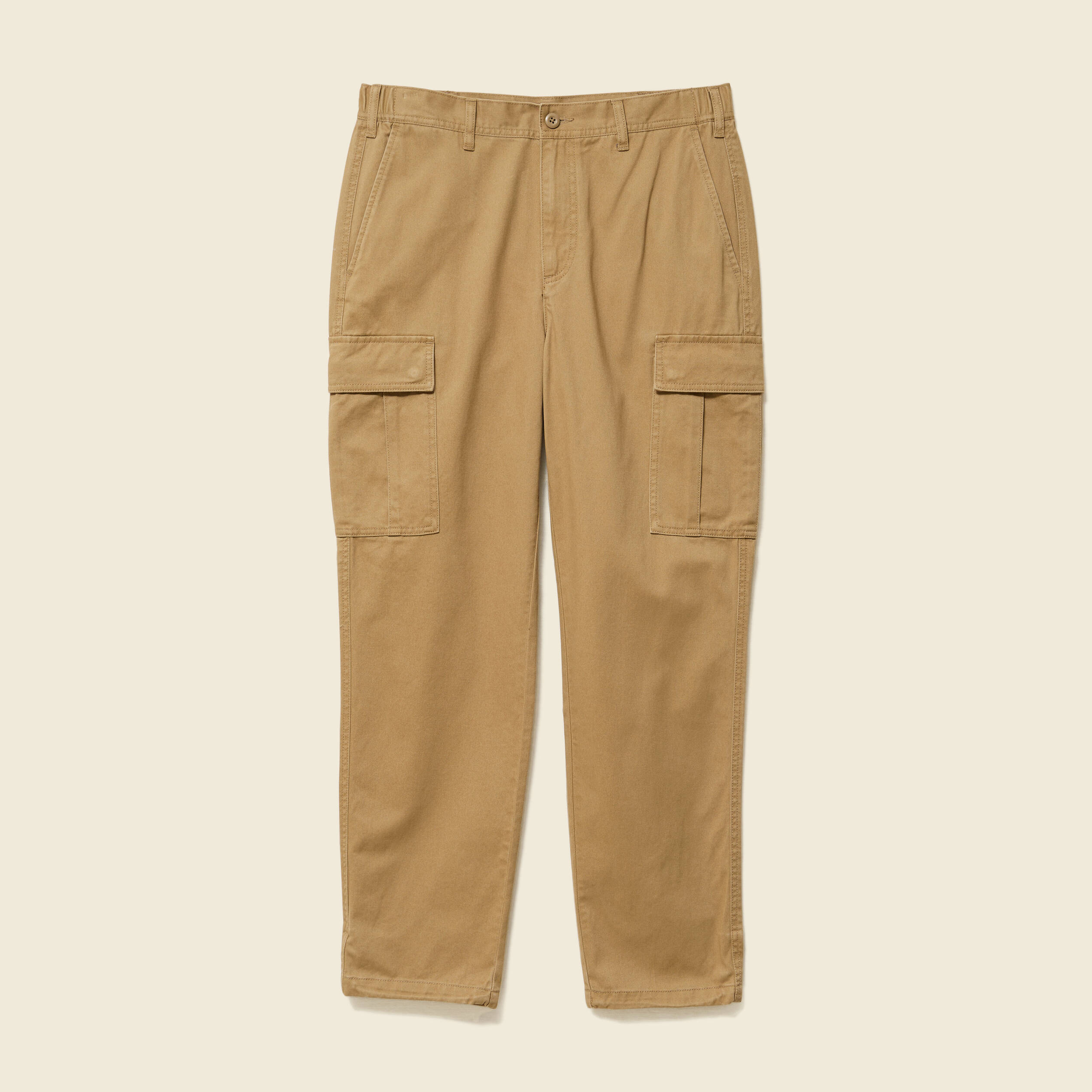 Cargo coupe battle en coton vert kaki homme