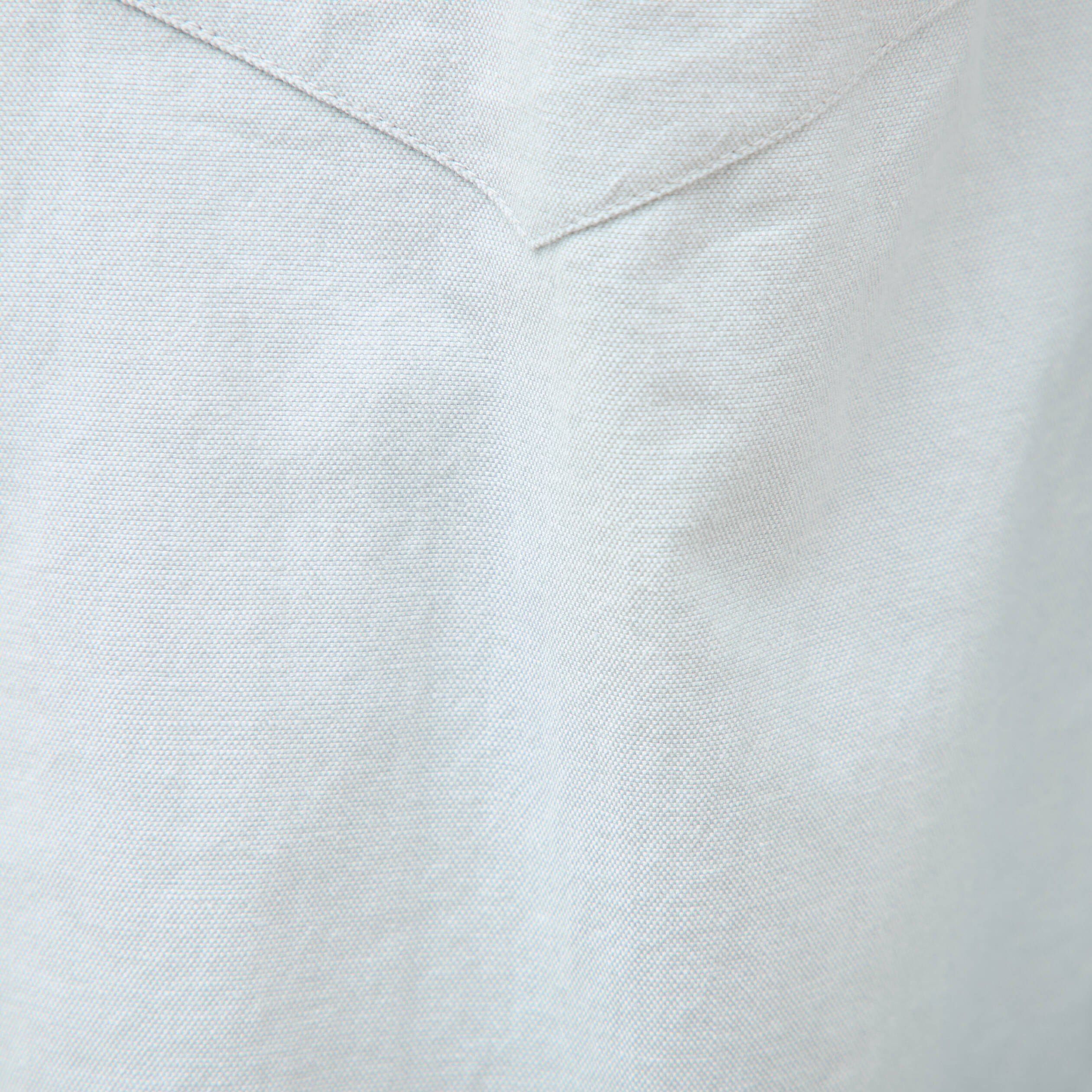 Chemise manches longues col am&eacute;ricain vert clair homme