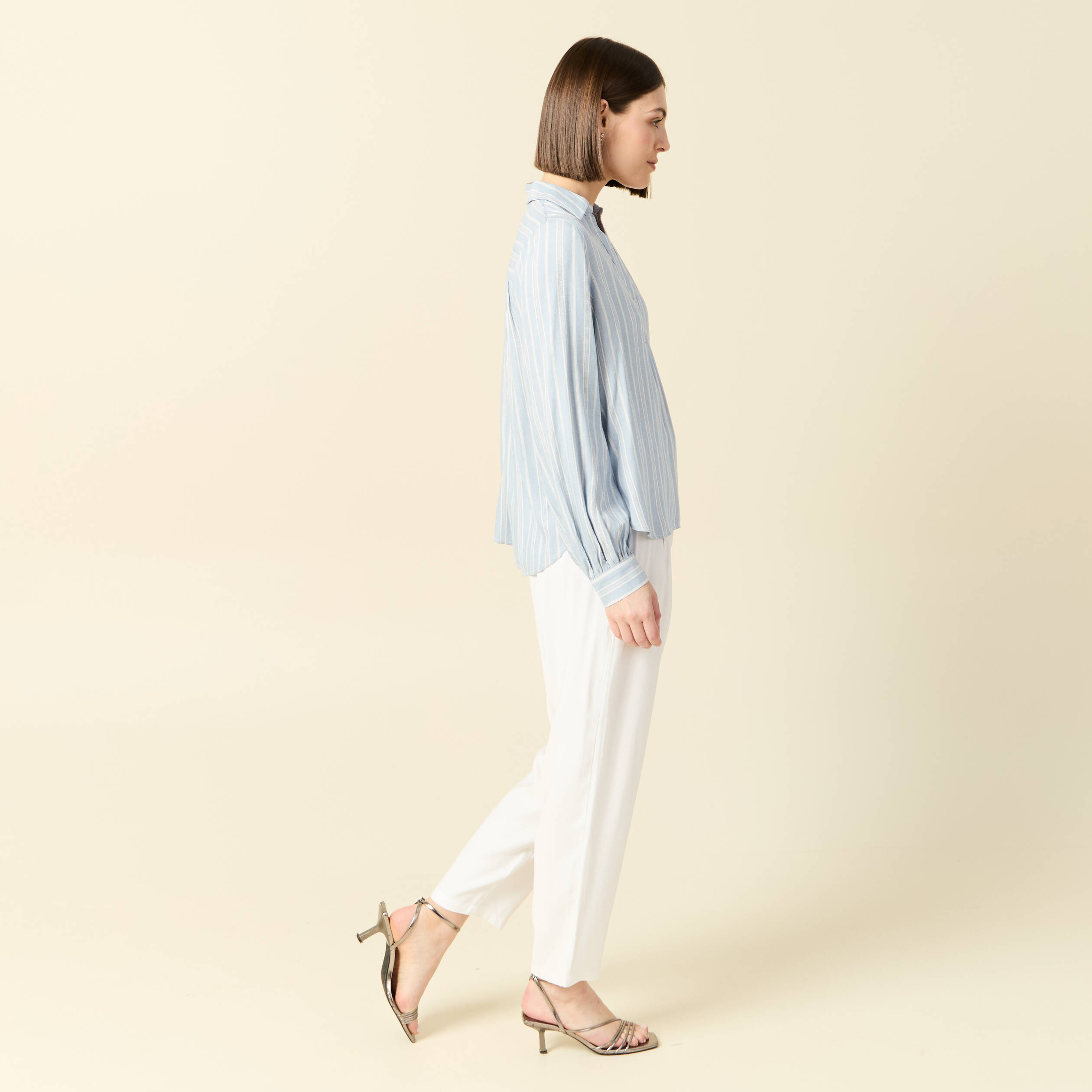 blouse manches longues bleu femme Blouse manches longues bleu femme
