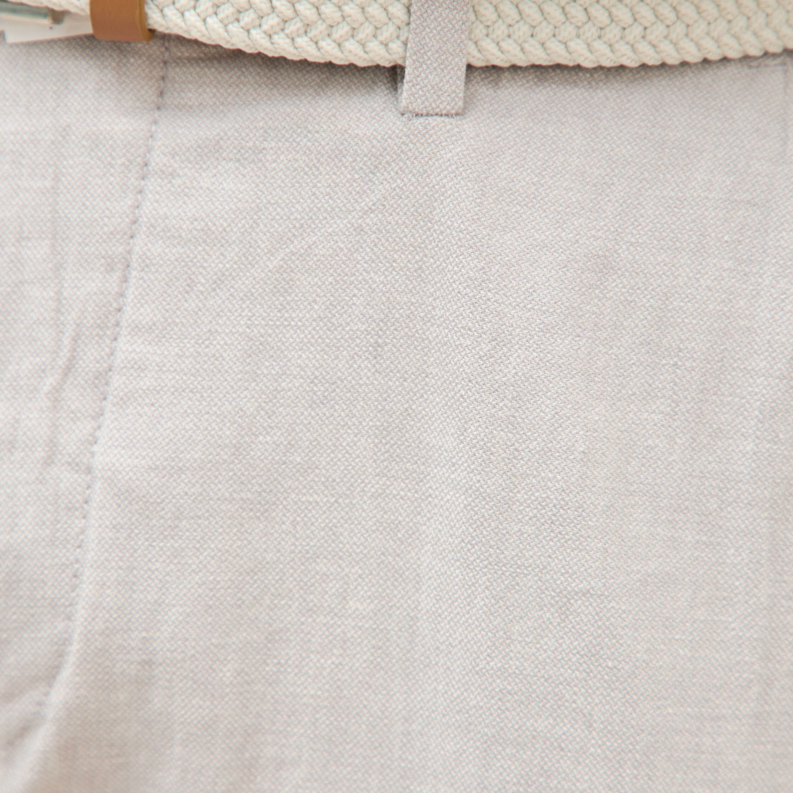 Chino coupe droite longueur 32 gris homme