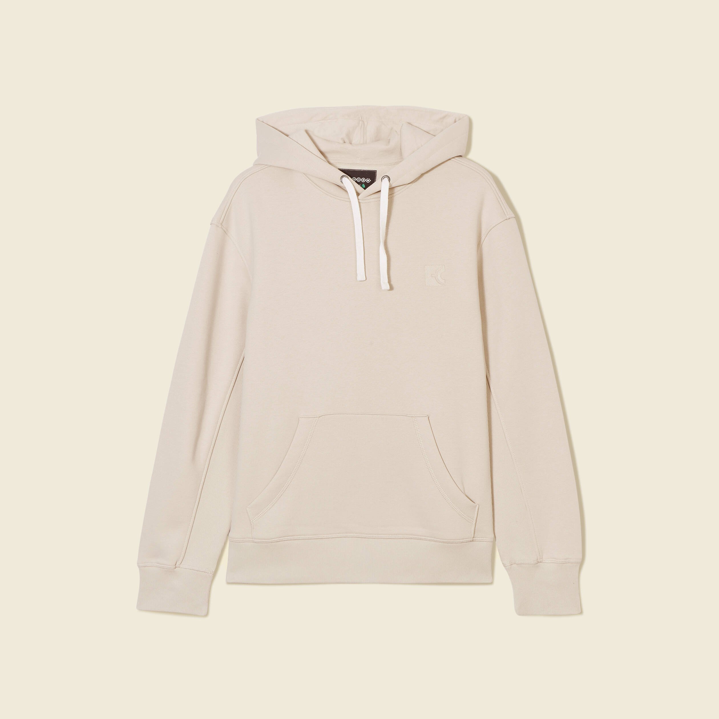 sweat capuche eco responsable gris homme Sweat capuche éco-responsable gris homme