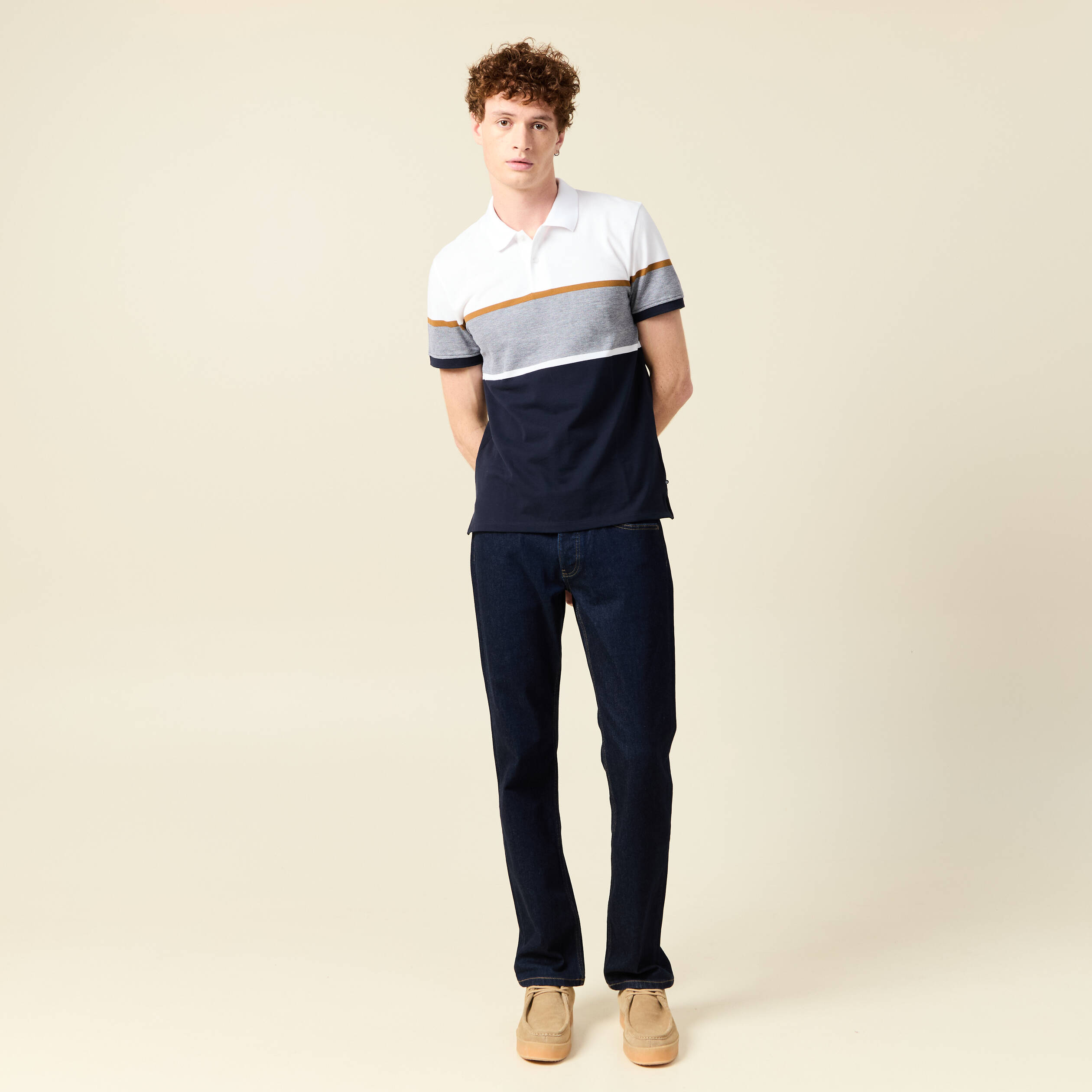 polo manches courtes blanc homme Polo manches courtes blanc homme